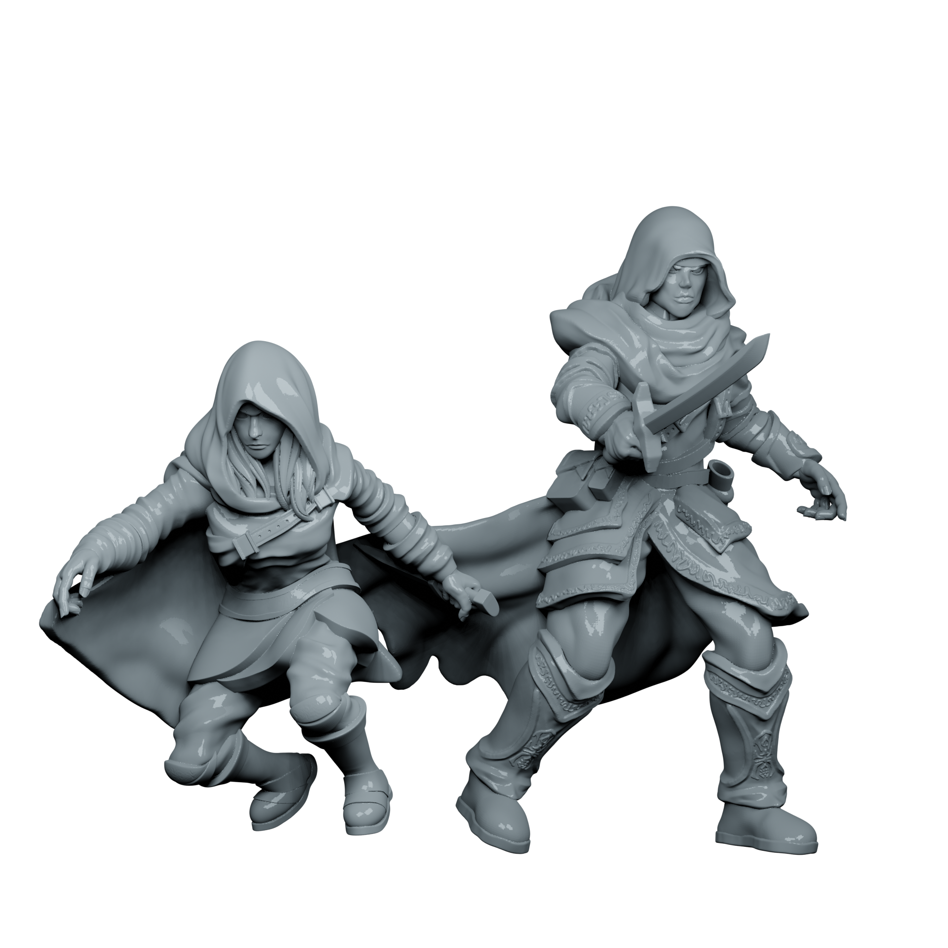 Adventurer Duo - Human Rogue