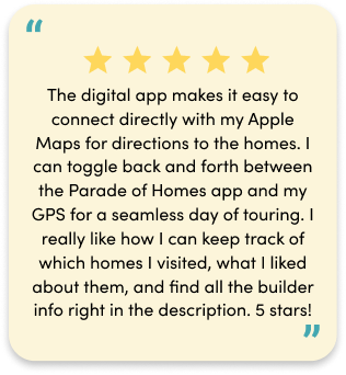 5 star review rating and congratulatory comments