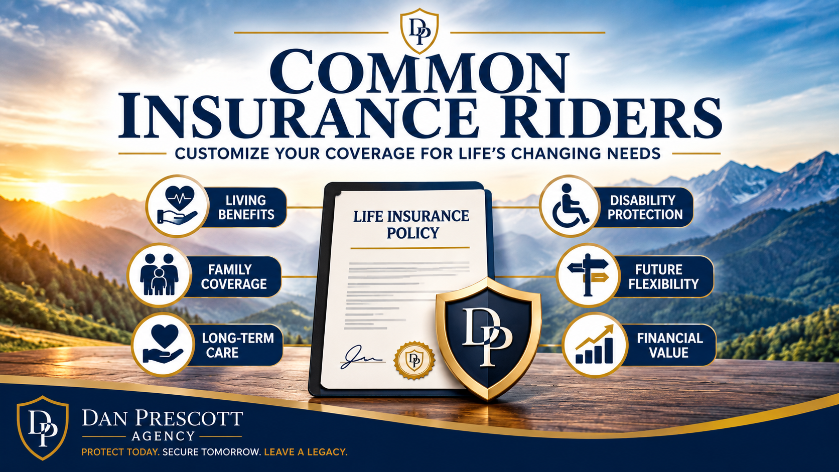 Common Insurance Riders: How to Customize Your Life Insurance Coverage (Copy) (Copy)