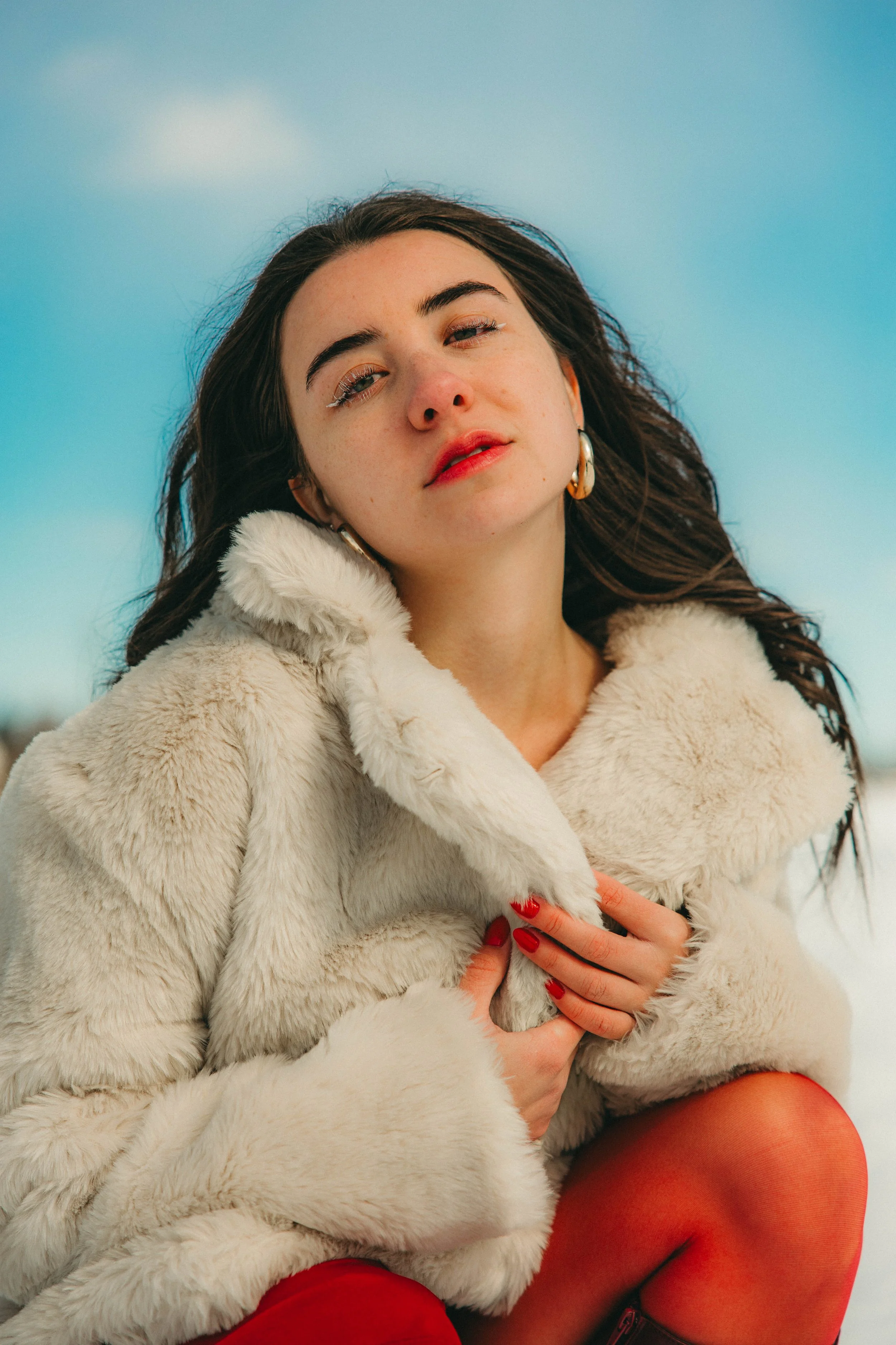 portrait créatif modèle