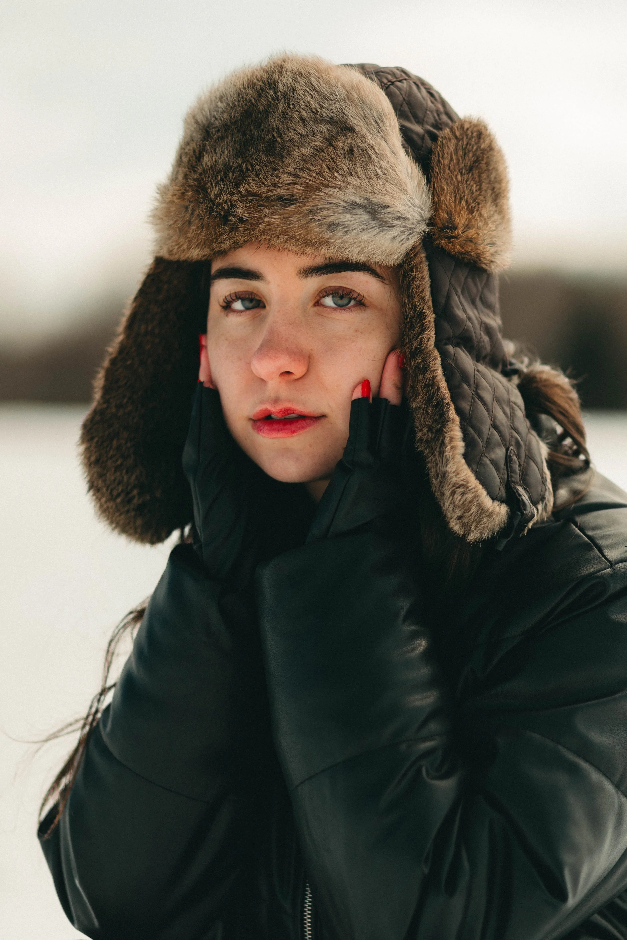 portrait créatif modèle