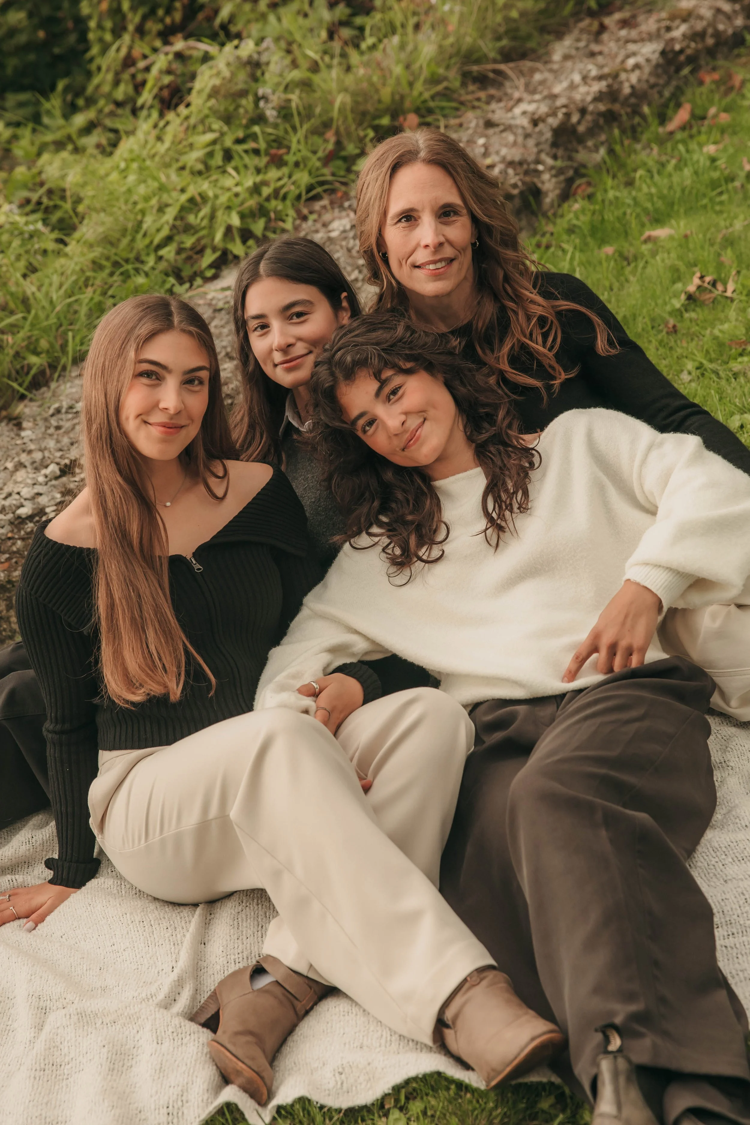 famille mère et filles