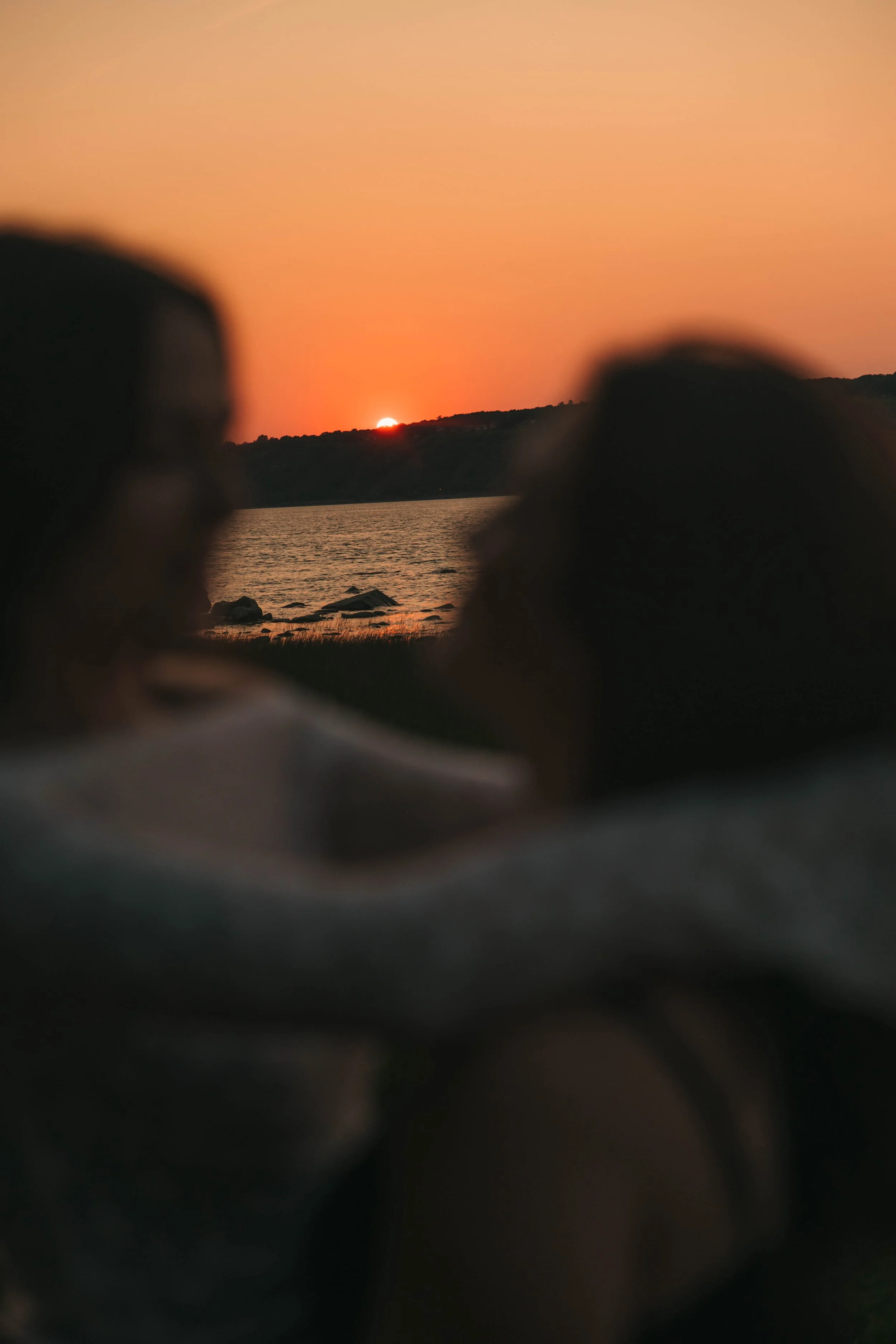 couple queer golden hour