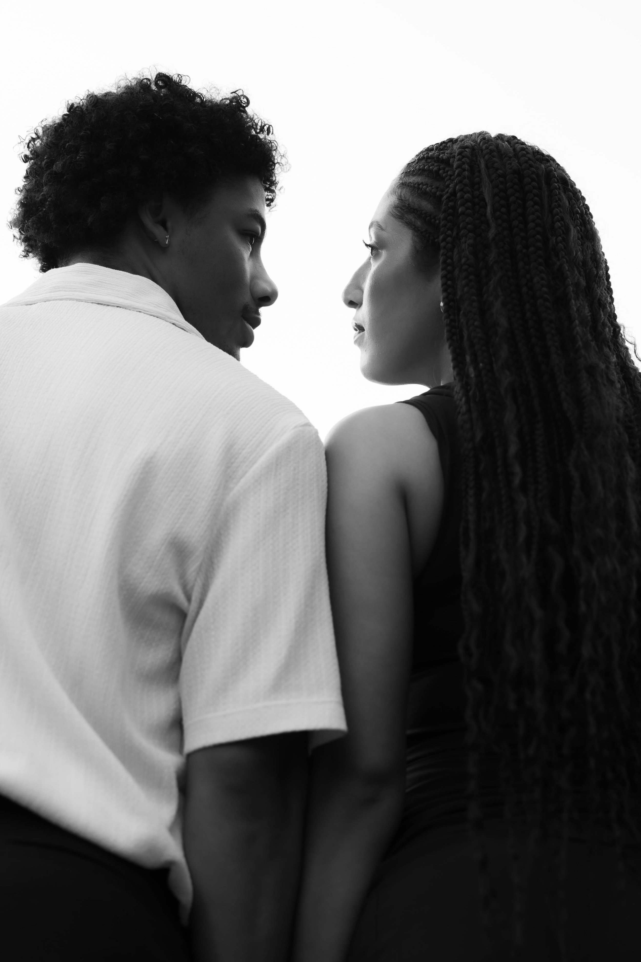 couple noir et blanc