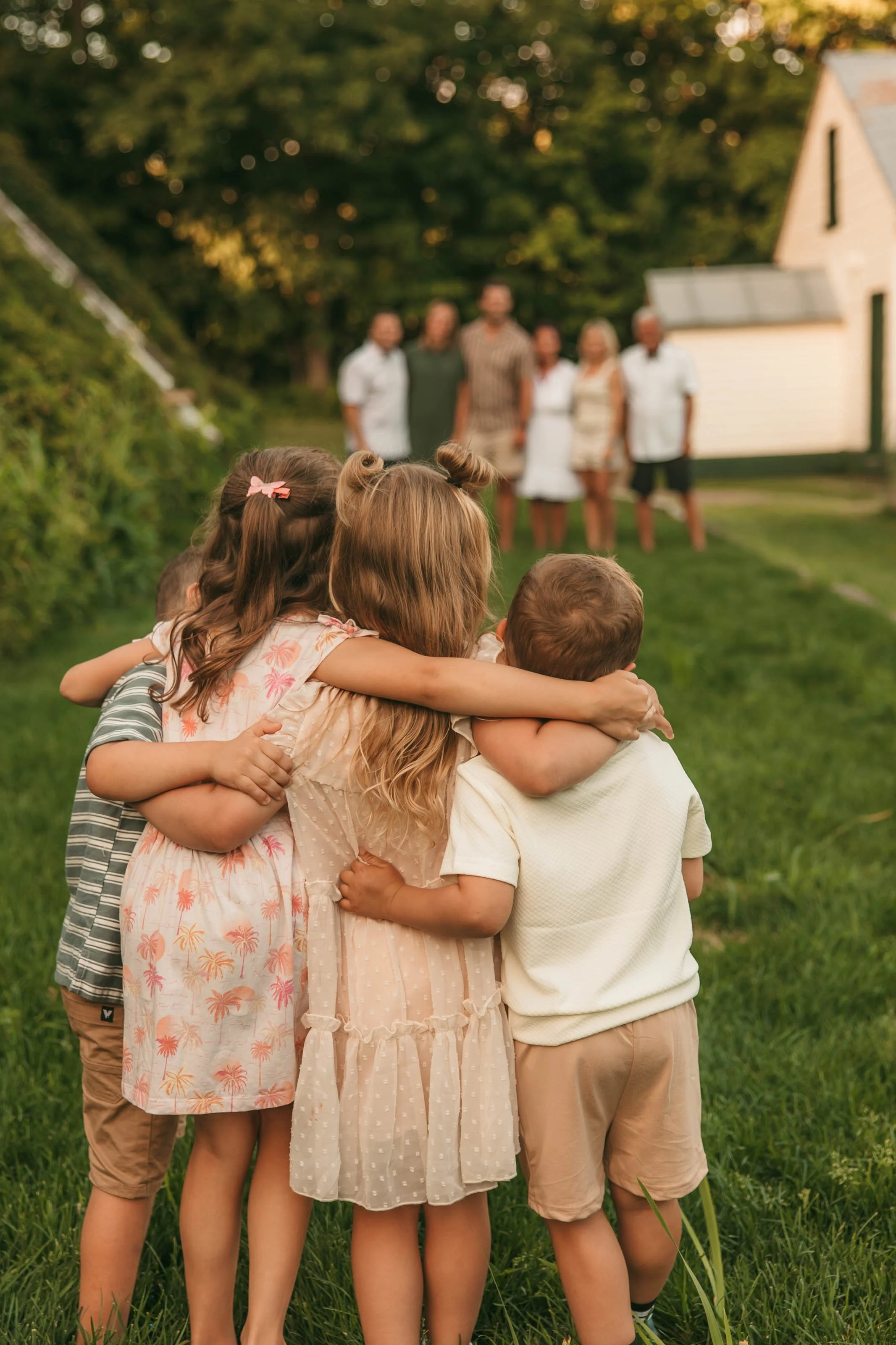 petits-enfants et famille