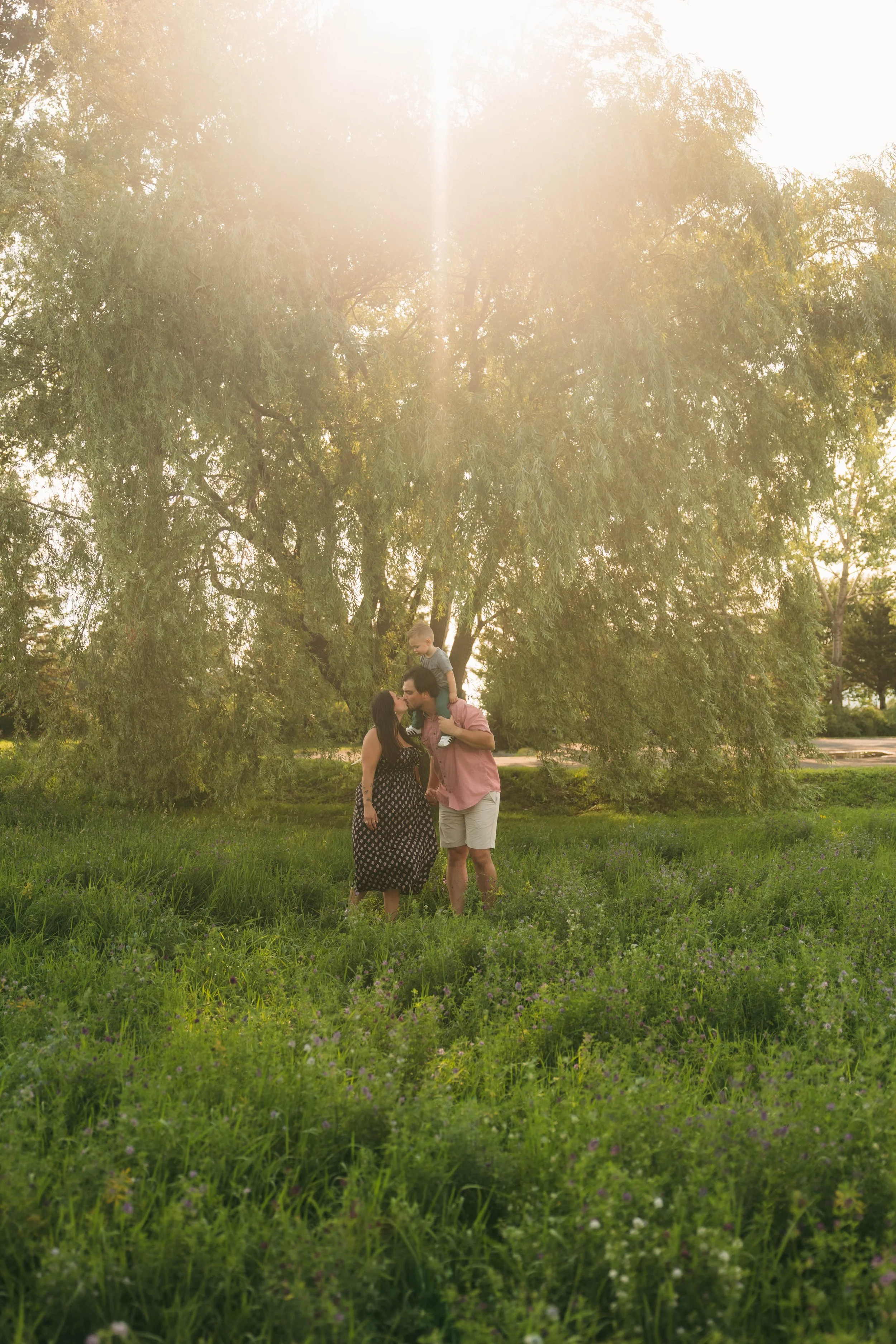 famille golden hour