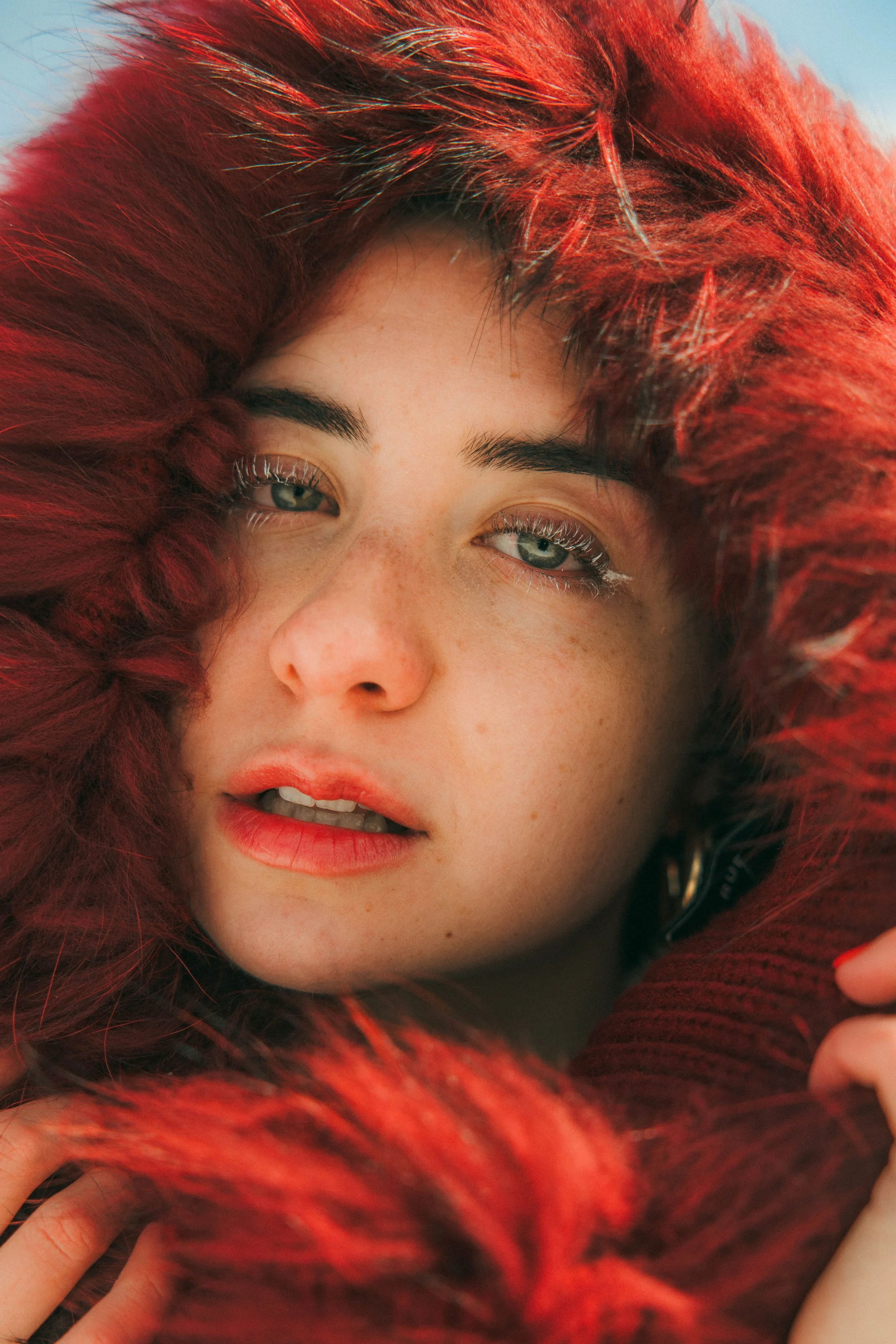 portrait créatif modèle