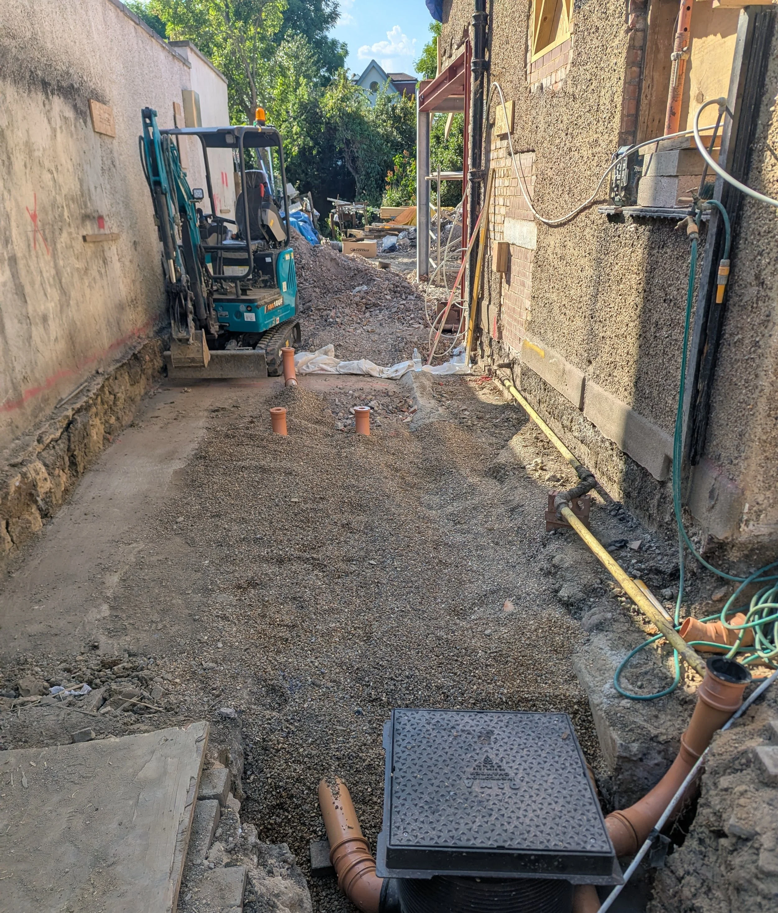 finchley extension drainage