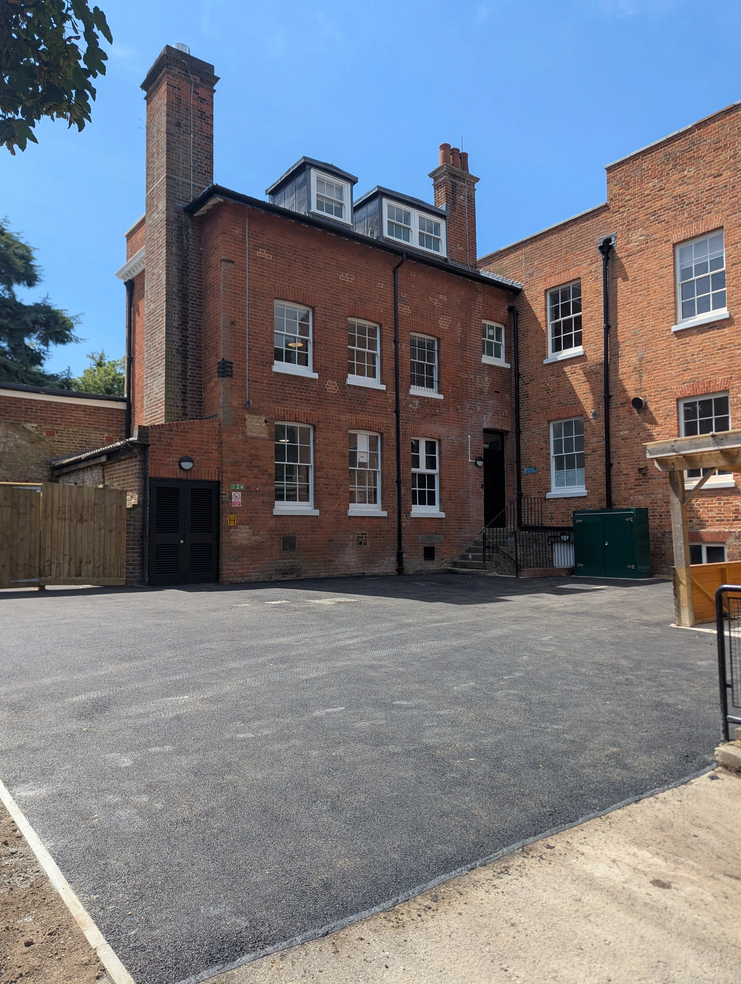 tarmac playground croydon listed building school SEN