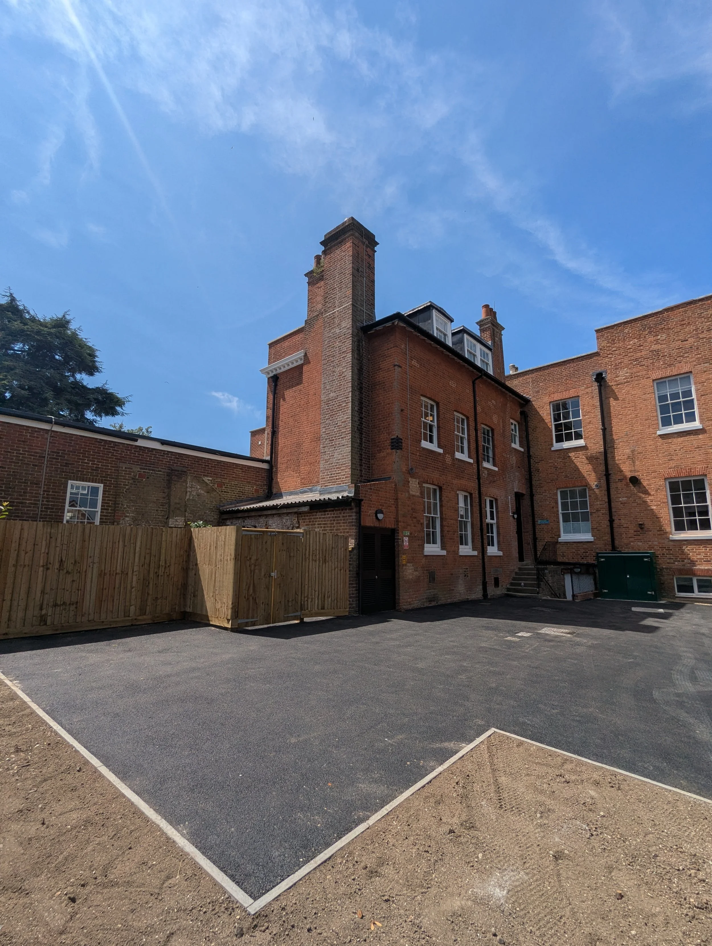 tarmac playground croydon listed building school SEN