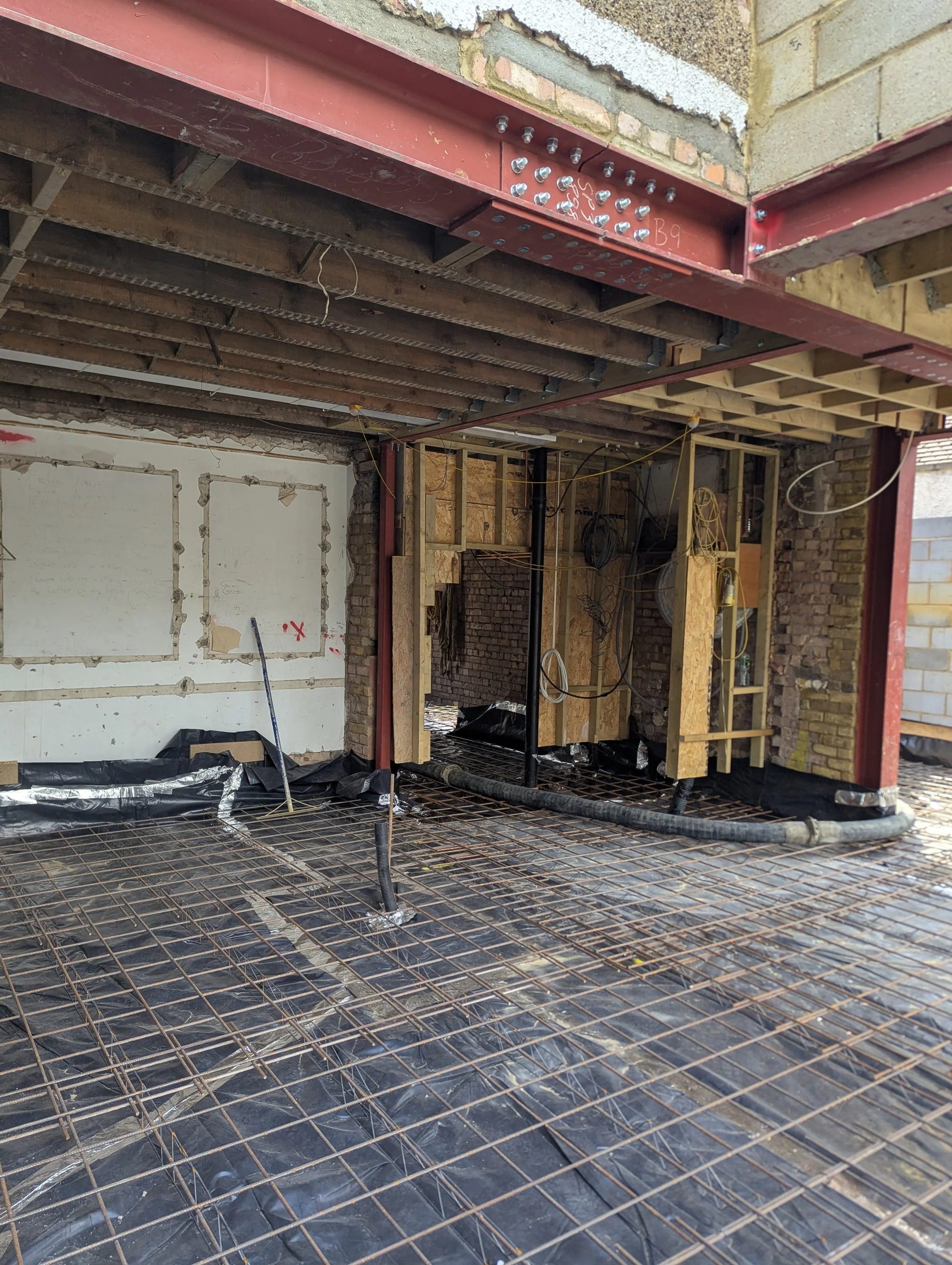 finchley extension reinforcement pm to oversite