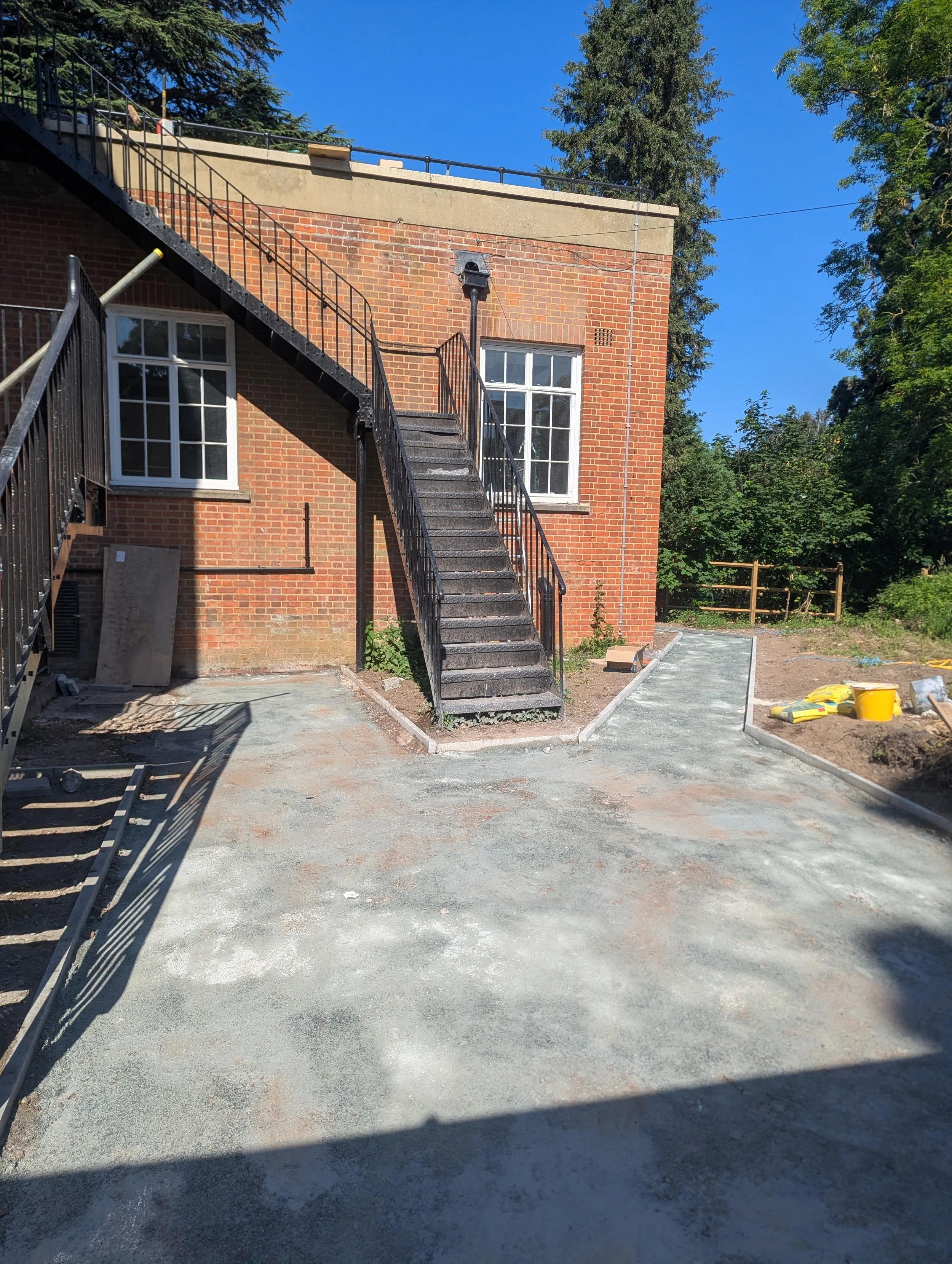 sen school croydon type 1 sub-base tarmac playground