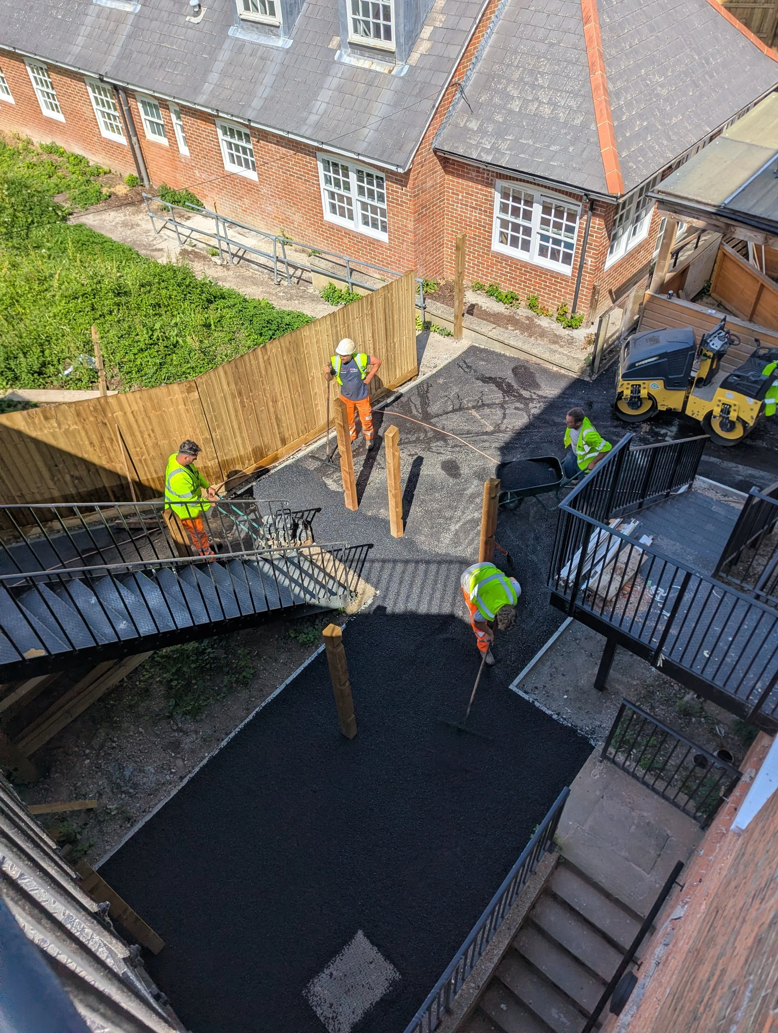 sen school croydon tarmac playground