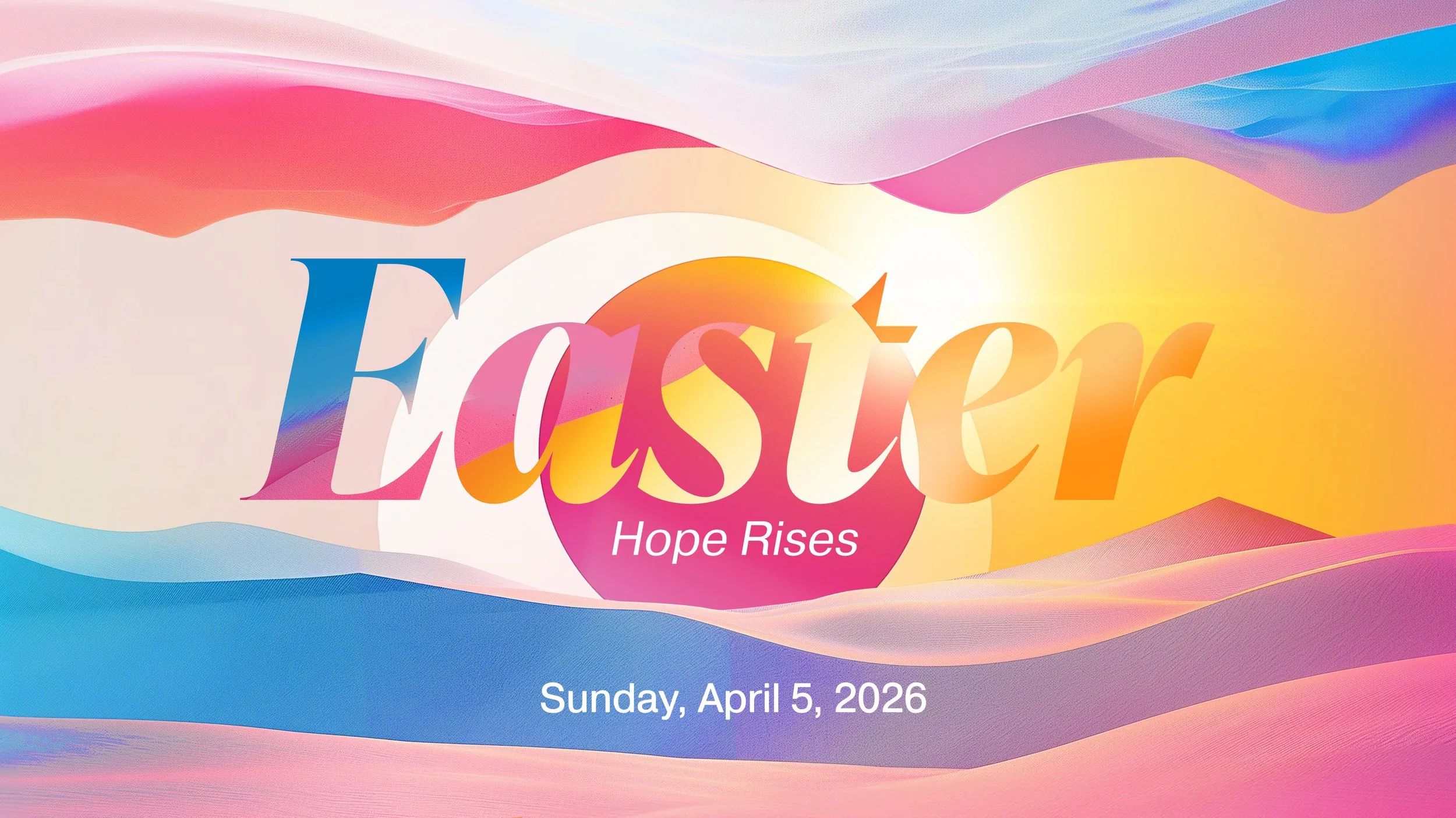 Join us for Easter!