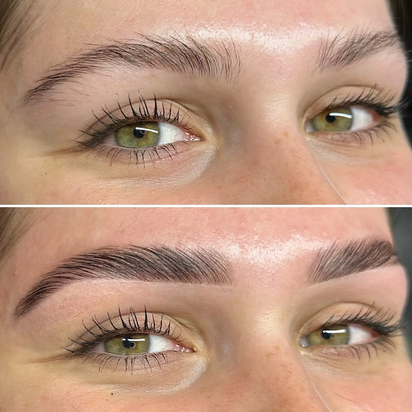 Back at it again with the crisp B R O W S! 
@heyykatiemarie @katie.collective 🎨

@thuya_nyc  Lamination kit 
@browcode toasted light walnut stain
 
#Browtender #BaltimoreBrows #BestBrowsinBaltimore #Baltimore #BaltimoreEsthetician #Esthetician #Mary