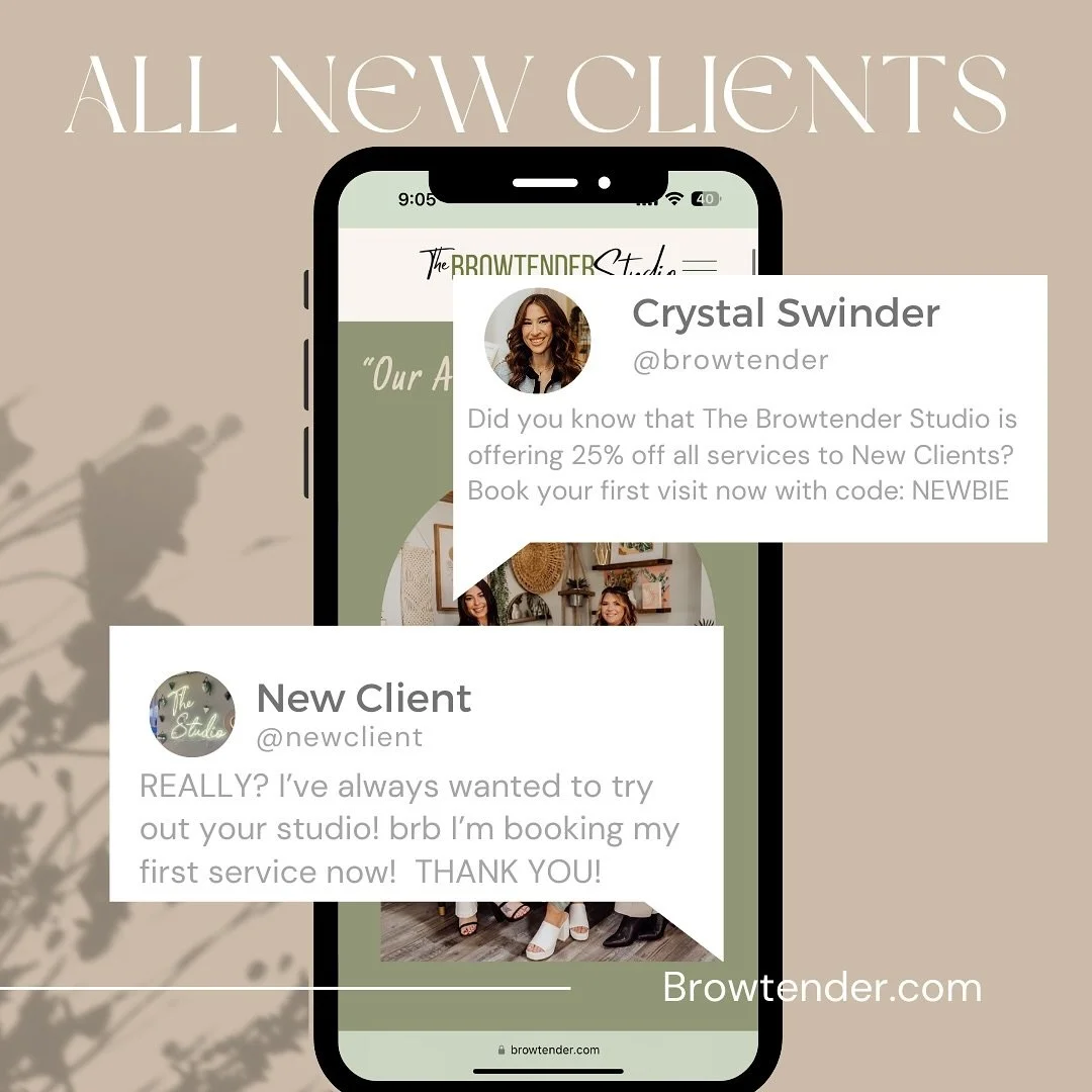 ‼️ATTENTION NEW CLIENTS‼️ 
If you&rsquo;ve been wanting to try out our services NOW IS YOUR CHANCE! We&rsquo;re giving all new clients 25% OFF any and all services (including our Peel Series) book with me or any of my amazing estheticians! @nicoleco.
