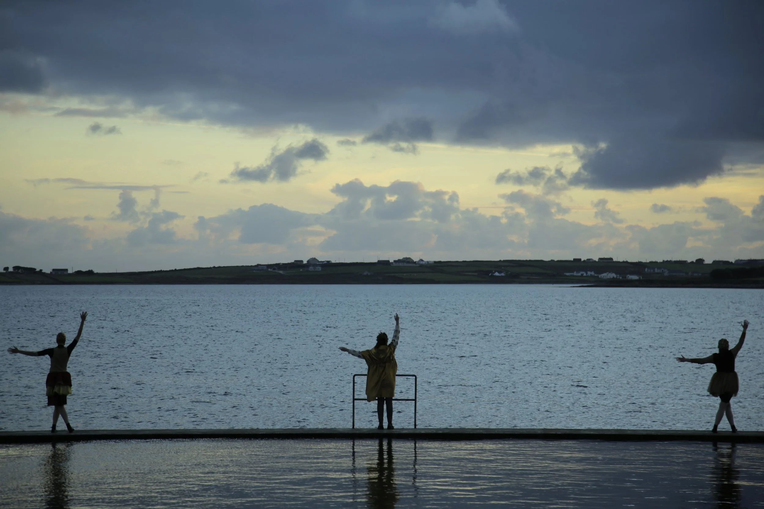 The Performance Corporation's Disappearing Islands.  Image credit Colm Hogan. Written by Tom Swift and Composed by Ellen Cranitch. Performers_ Isabella Oberlander, Sarah Ryan and  Naoimi Louisa O’Connell.JPG