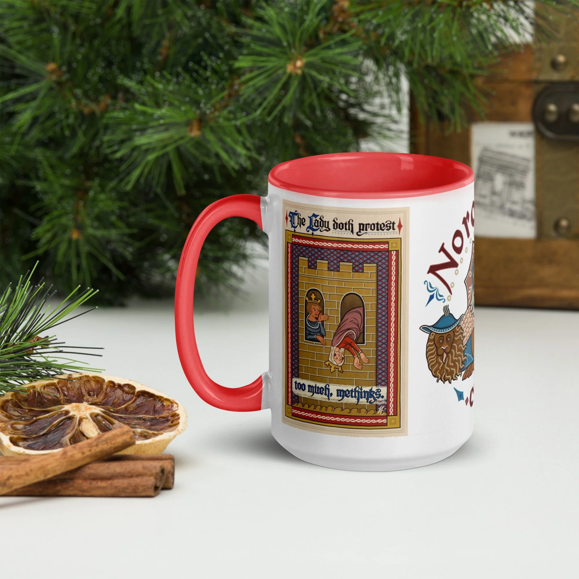 Lady Doth Protest - 15oz Mug