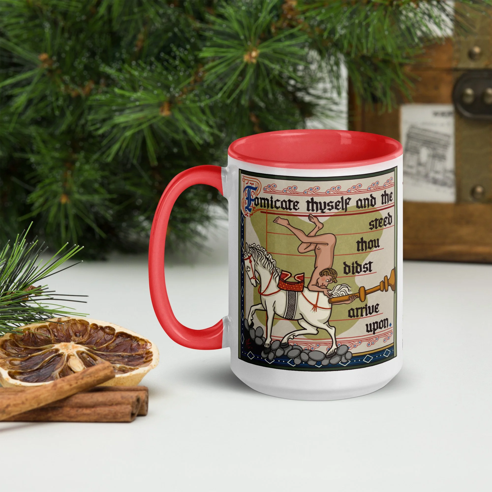Fornicate Thyself - 15oz Mug