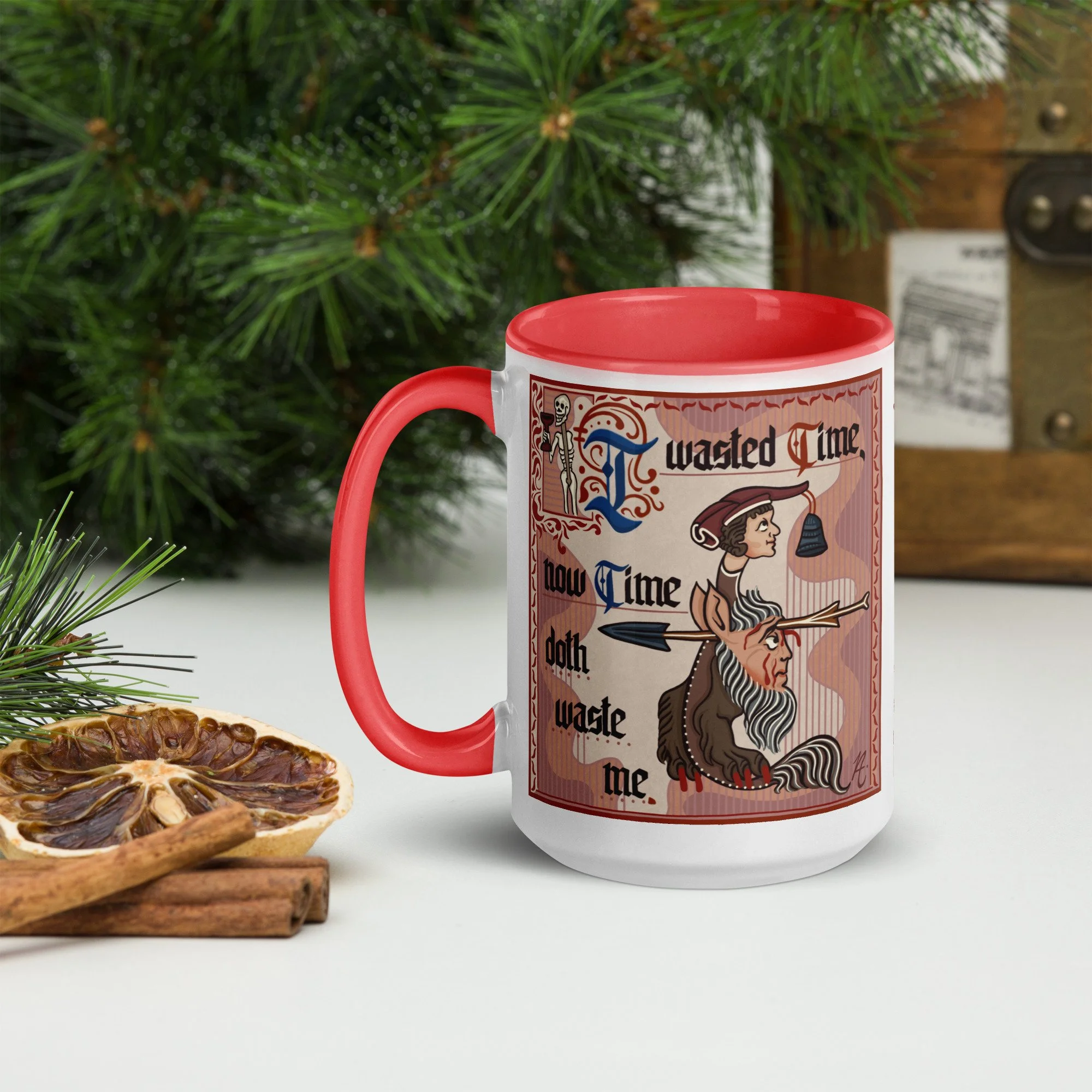 Time Doth Waste - 15oz Mug
