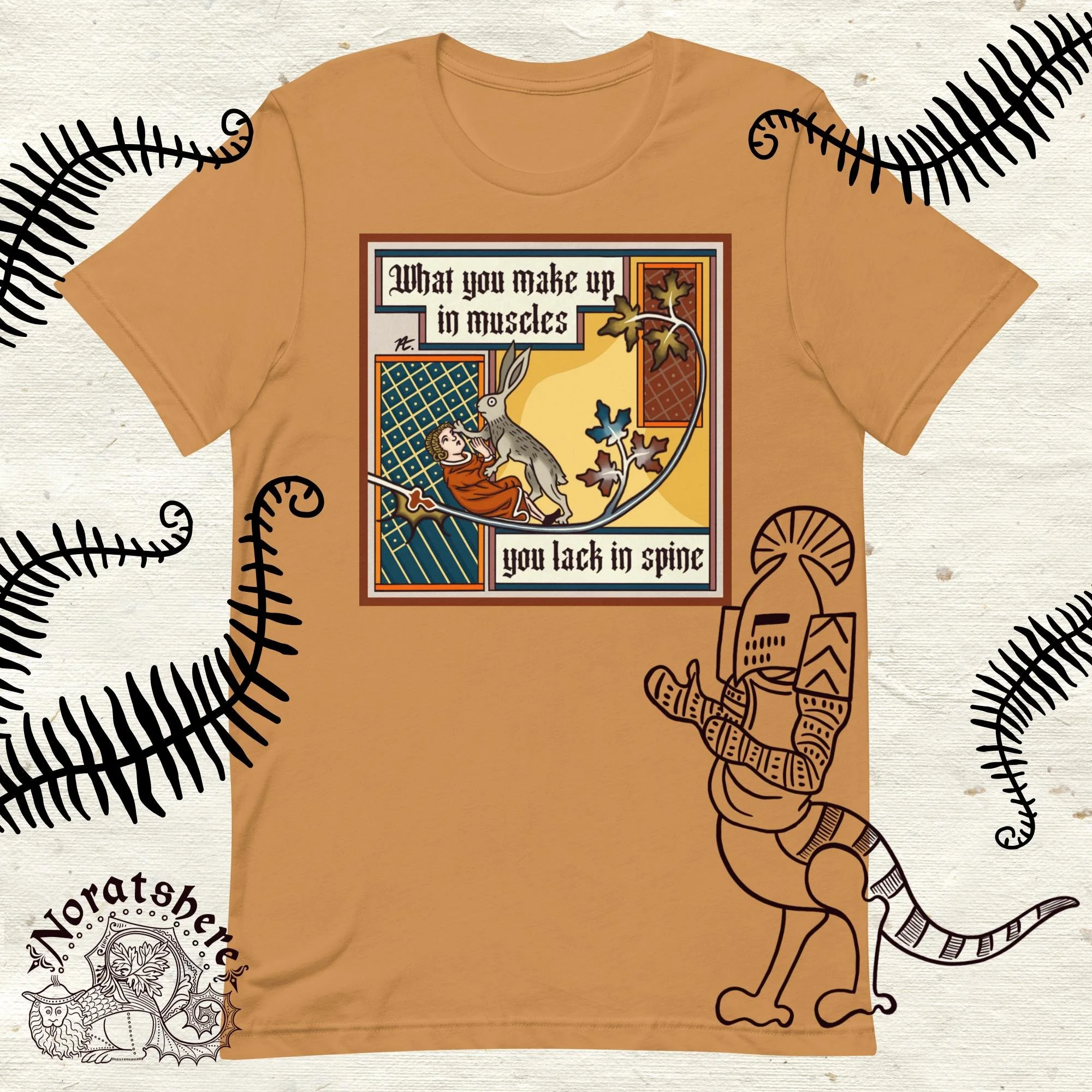 Lack In Spine - Unisex t-shirt