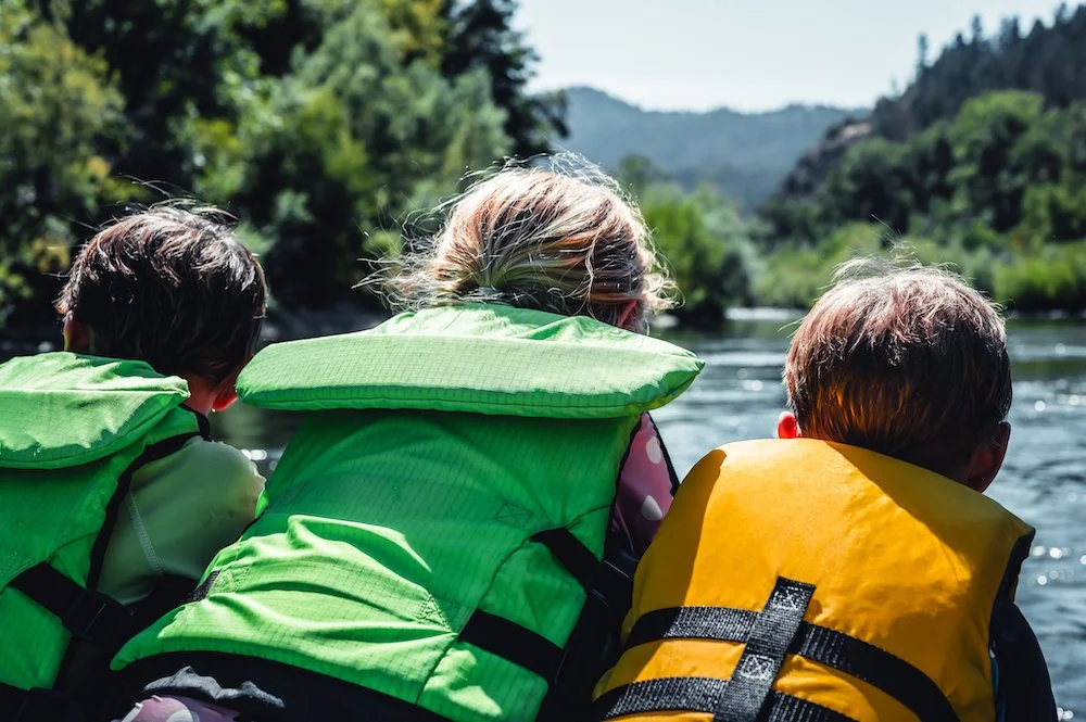 White Water Rapids Parenting