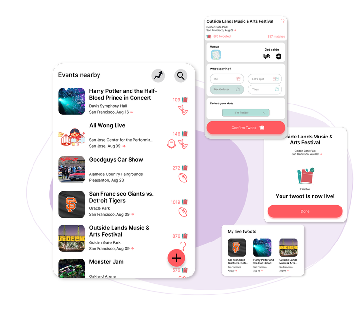 Two2two Events TwoTickets: Find Your Match, One Event at a Time