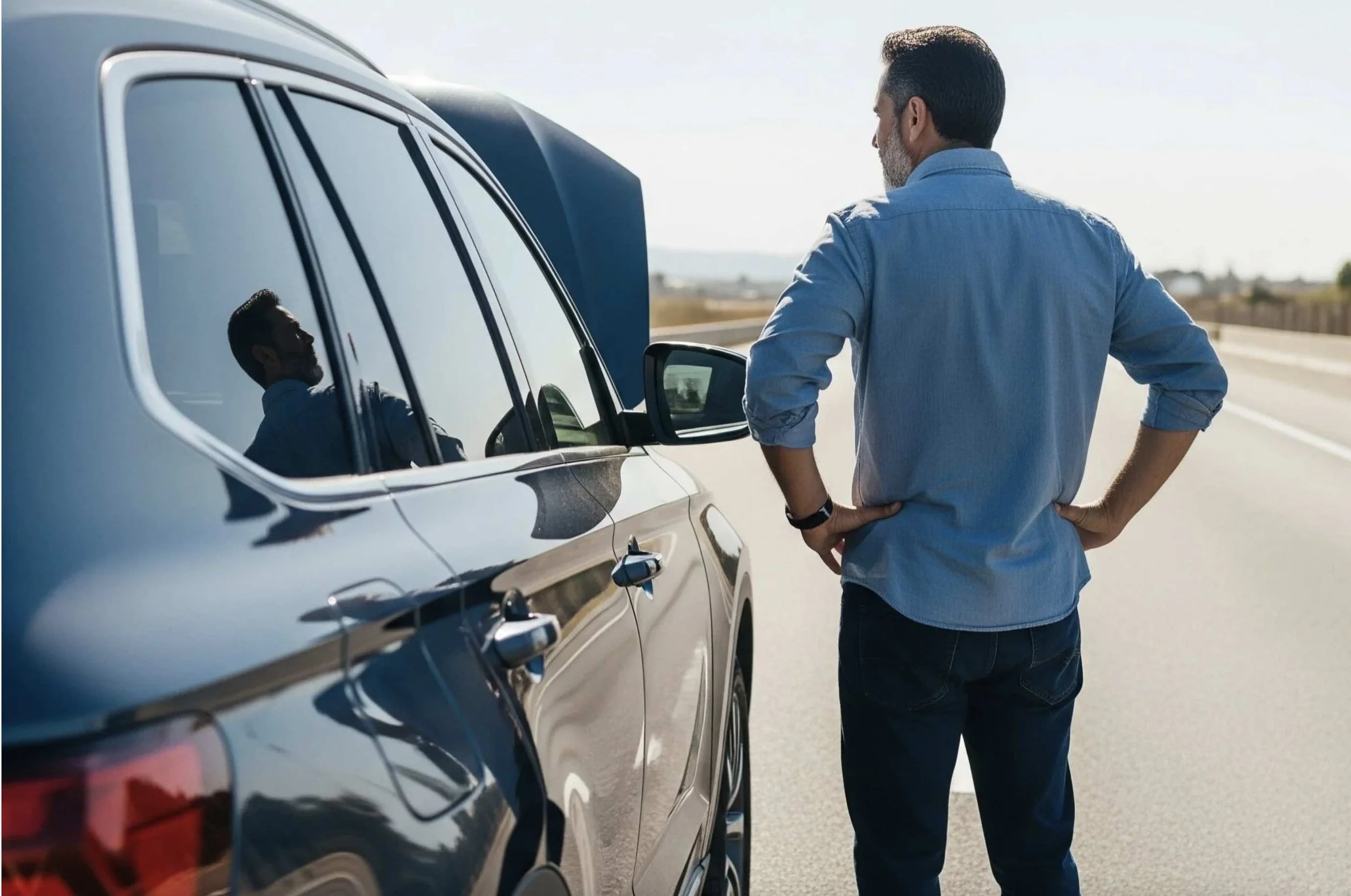 A man needs a lemon law attorney for car trouble