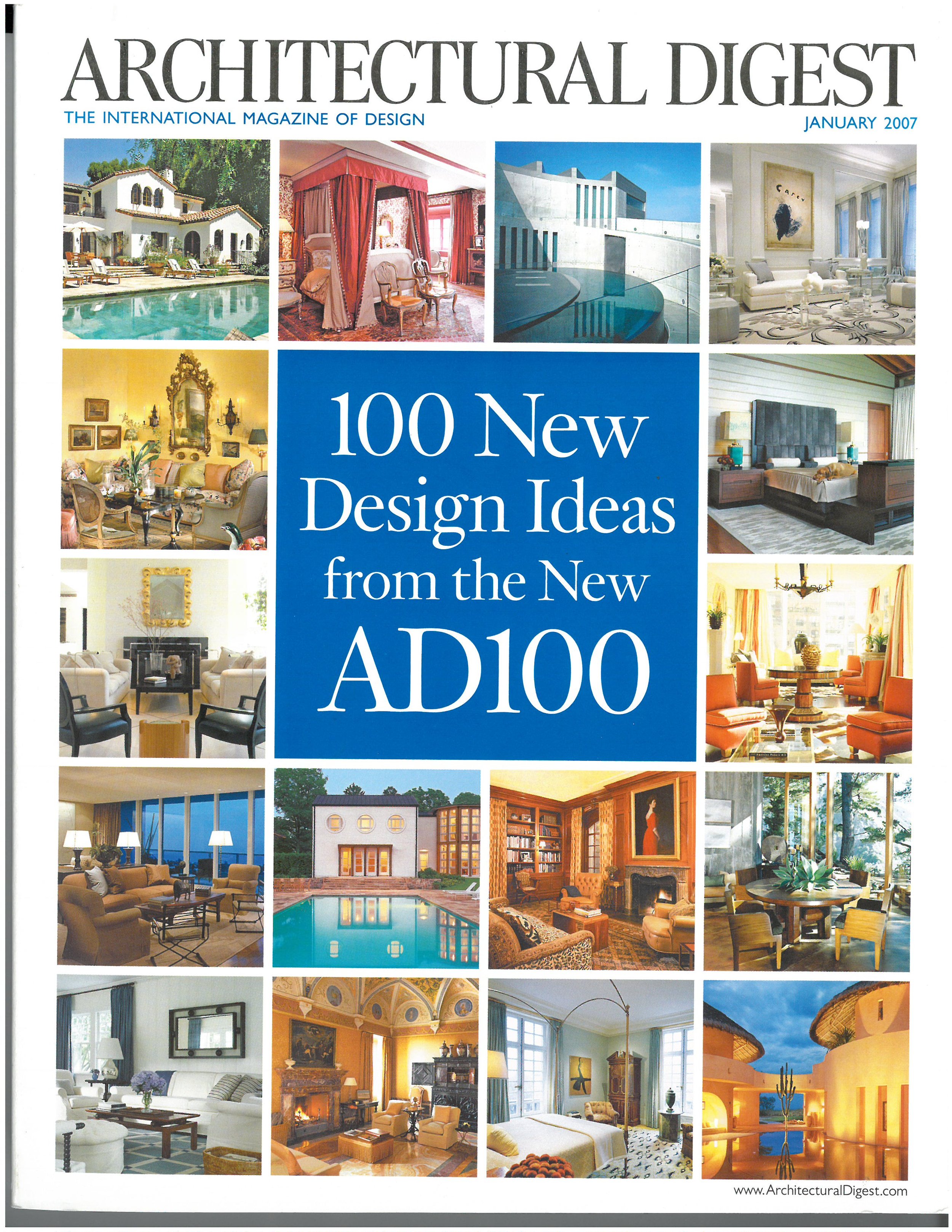 Architectural Digest Logo Font
