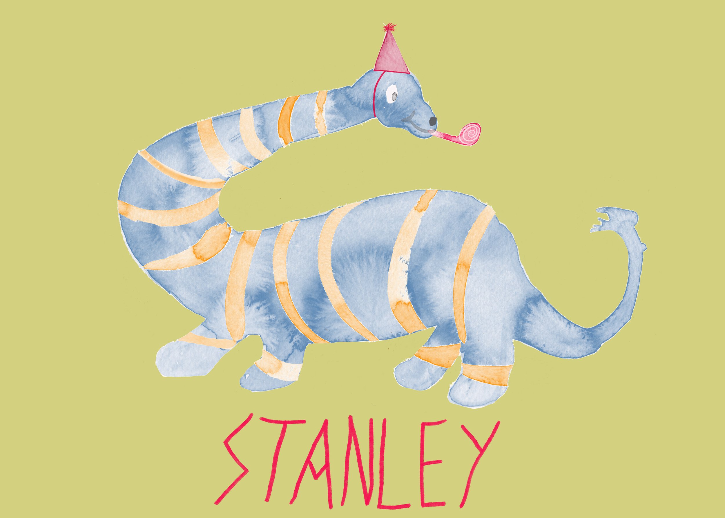 Stanley.... He just loves a good Party.