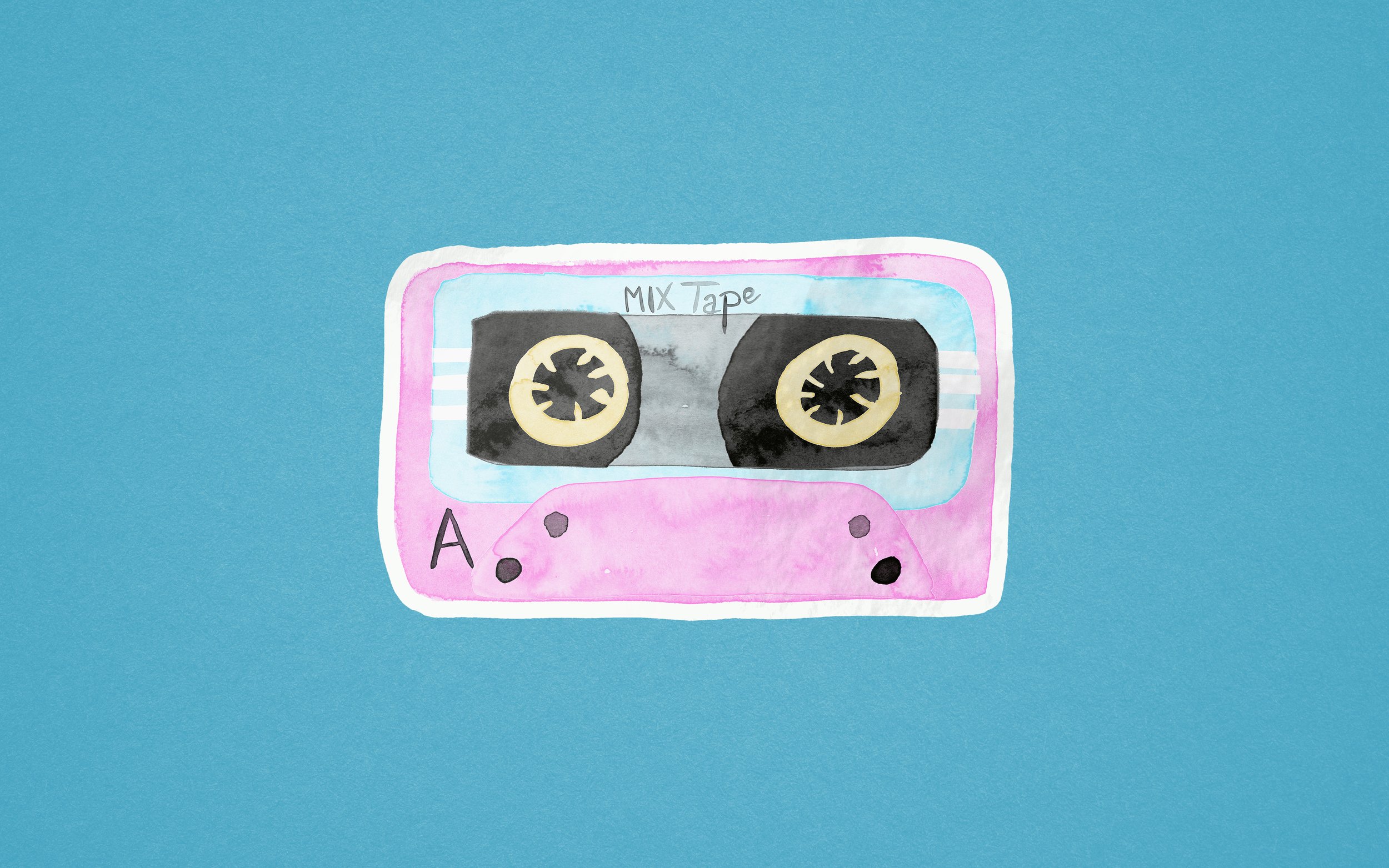 Mixed Tape Sticker