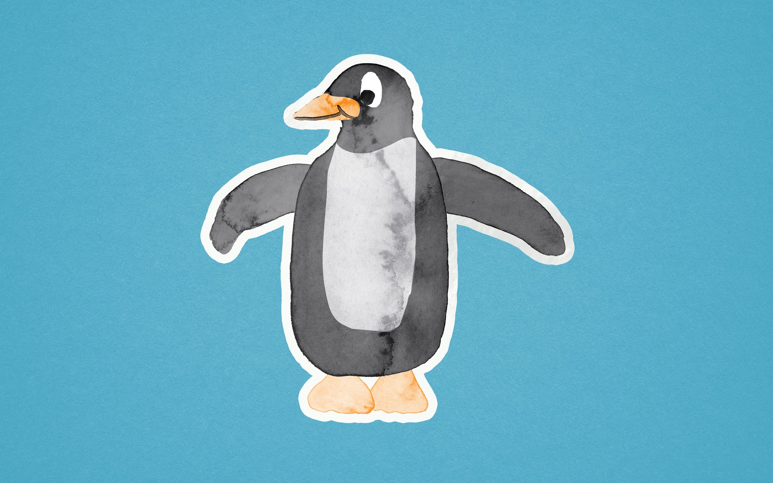 Penguin Sticker