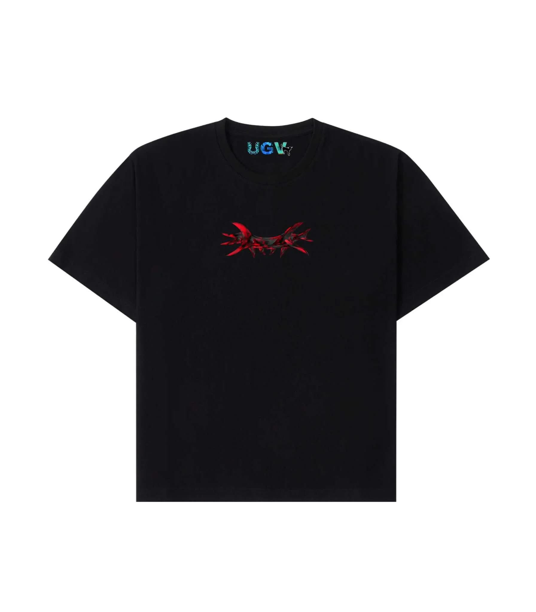 Whero Pāpaka tee by UGV and Angels