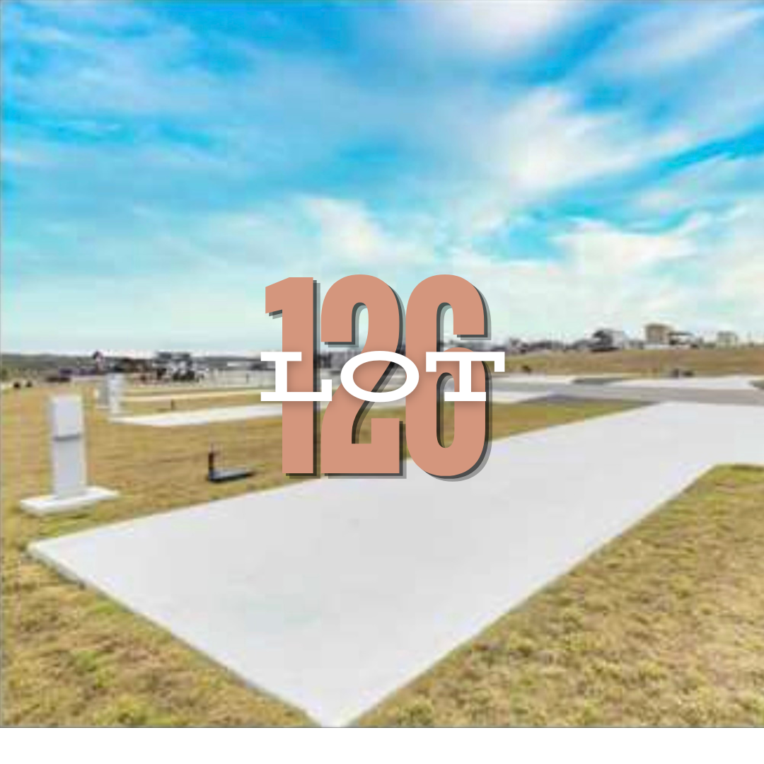 LOT 126- DELUXE RV SITE
