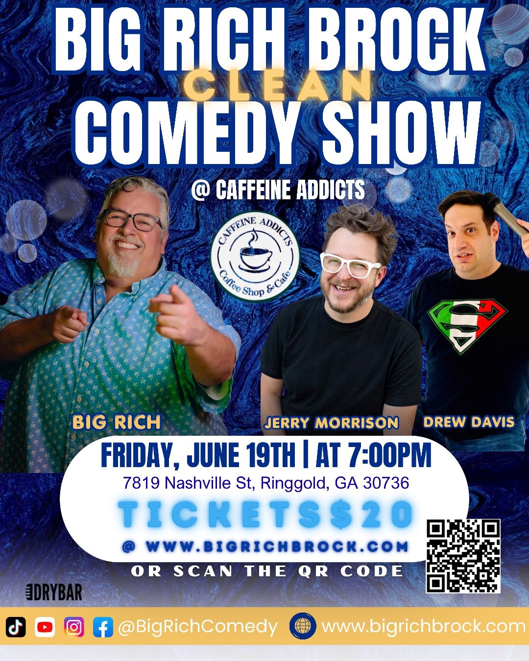 Big Rich &amp; Friends Clean Comedy Show