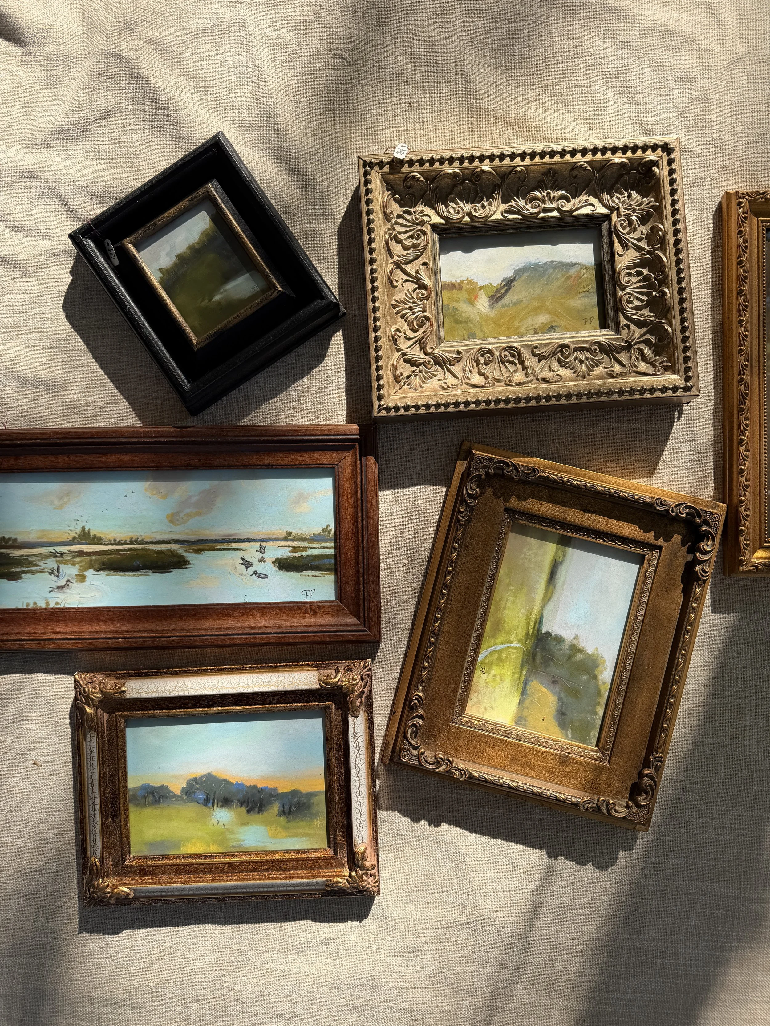 Title: Rise | Gold Antique Frame