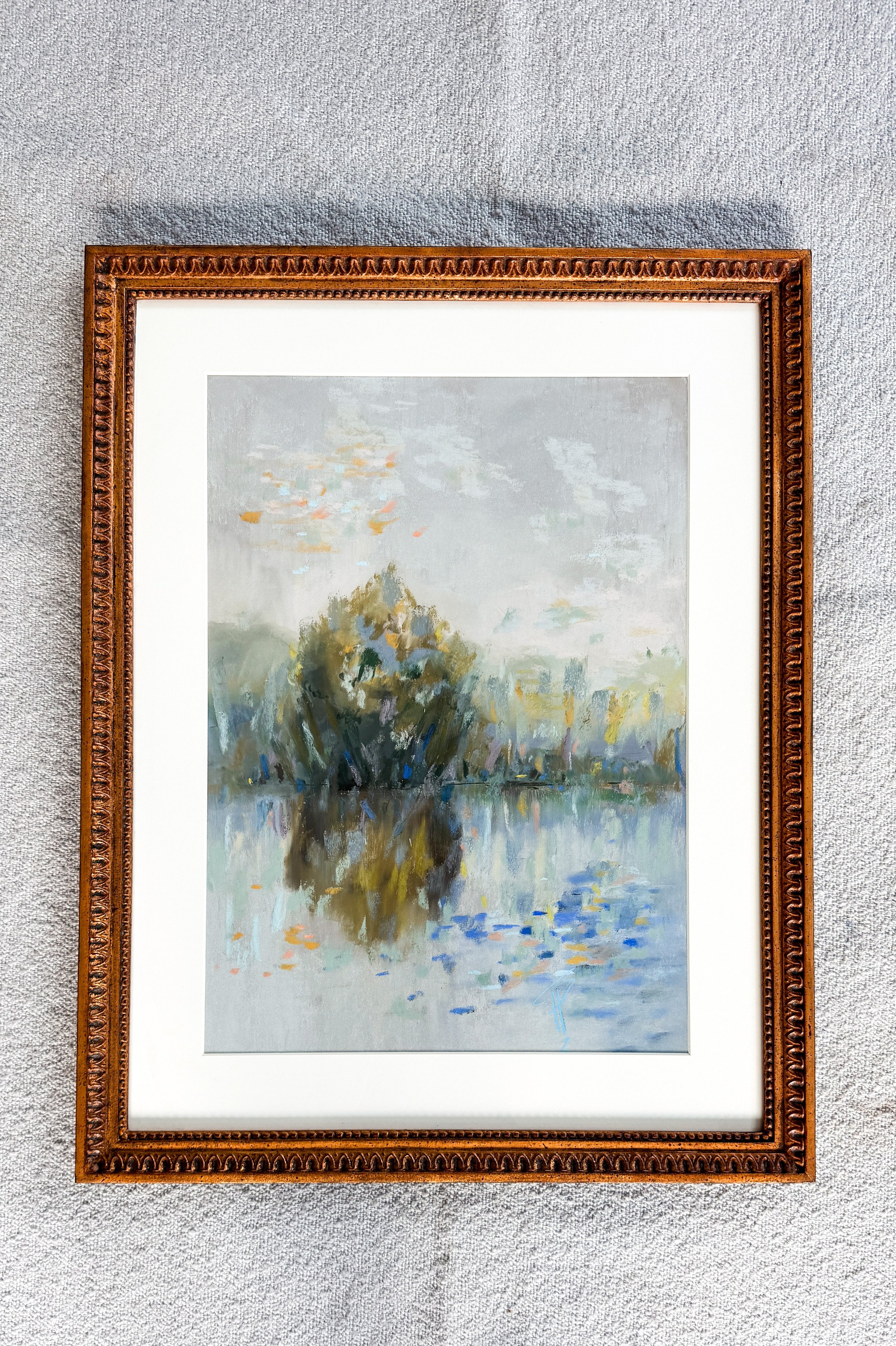 "Hushed in Blue"