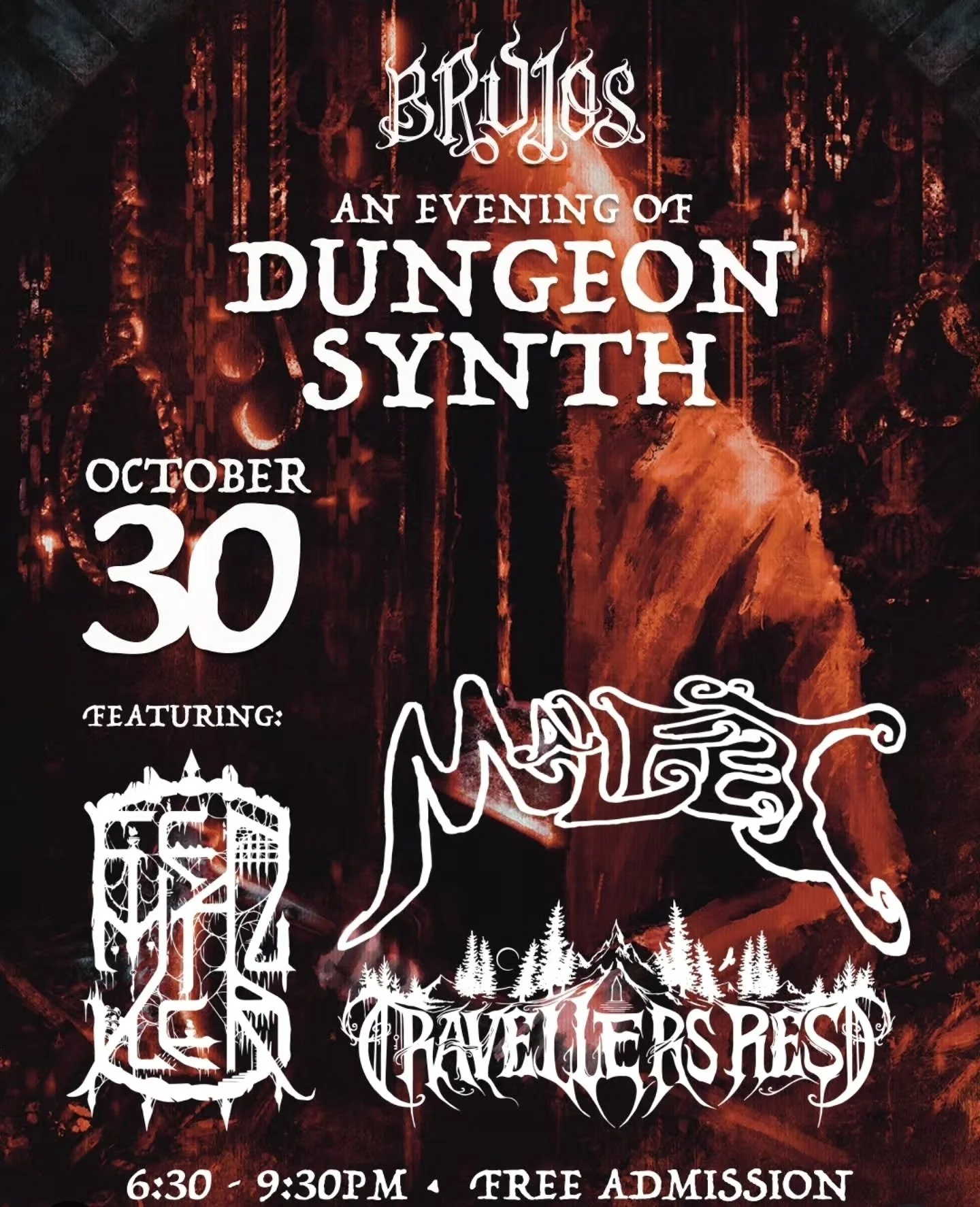 An Evening of Dungeon Synth w/ Malfet, Fen Walker, & Travellers Rest 