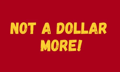Not A Dollar More Lobby Day