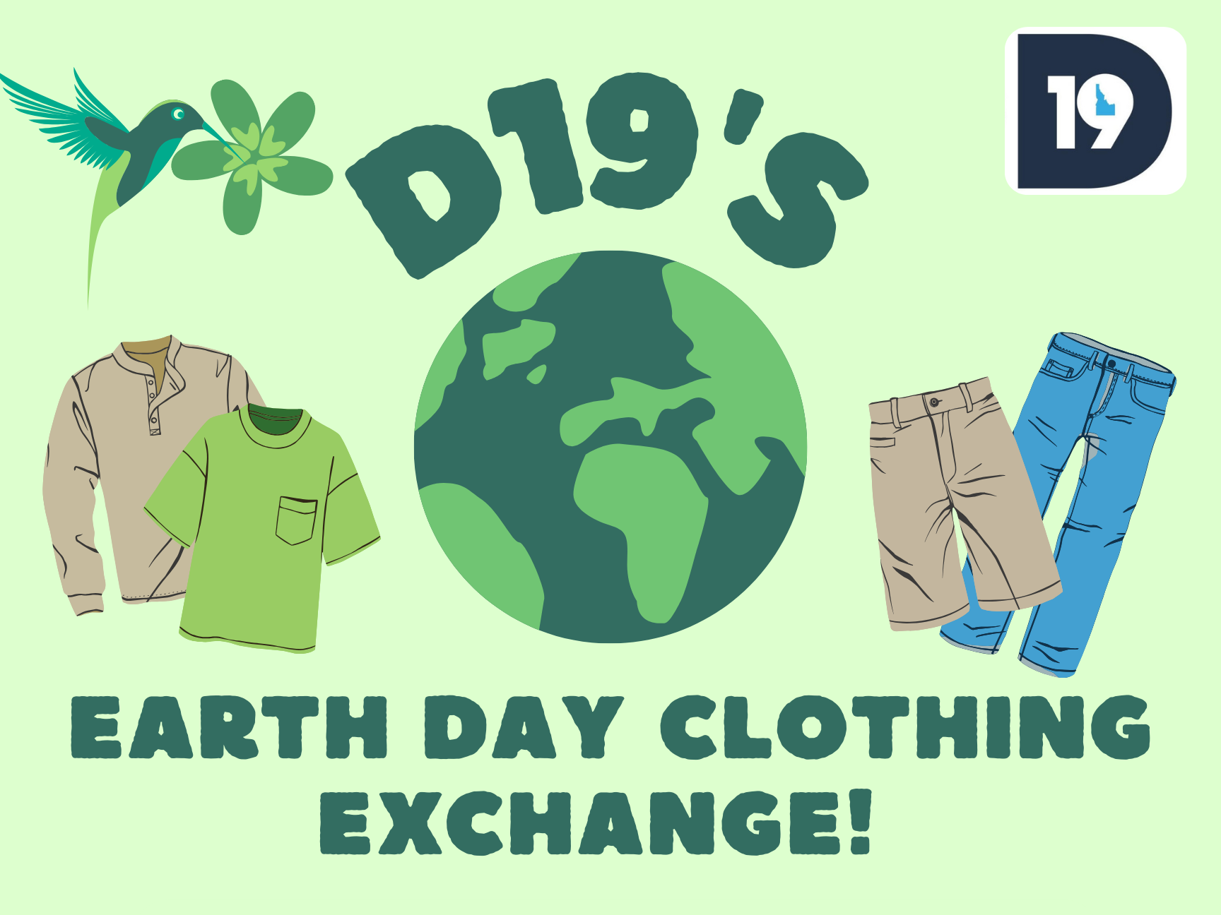 Earth Day Clothing Exchange
