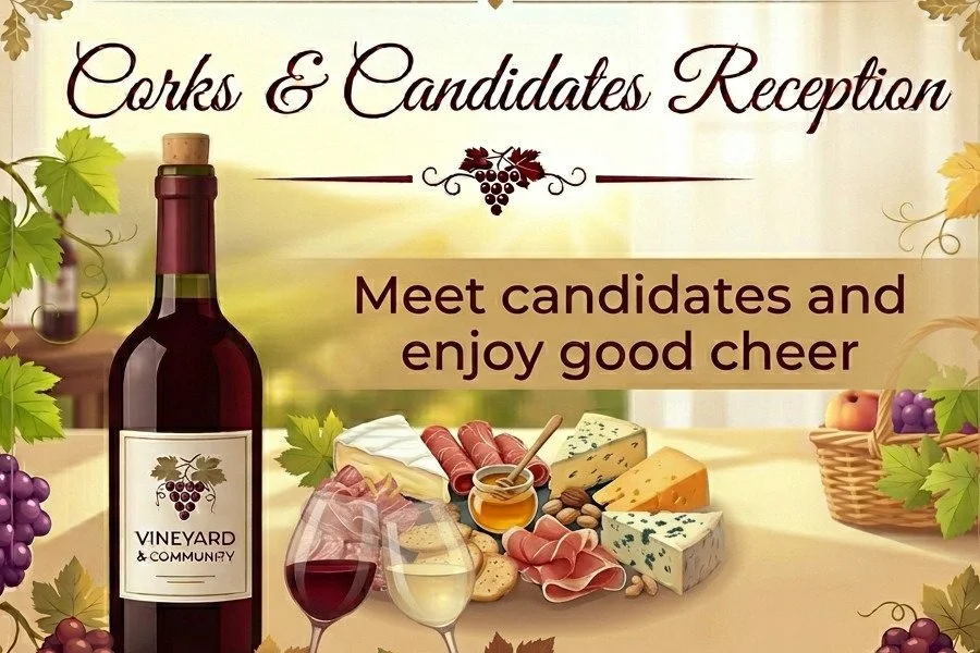 Corks &amp; Candidates Reception