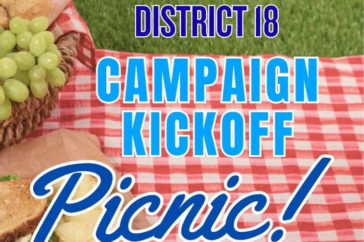 District 18 Campaign Launch Party