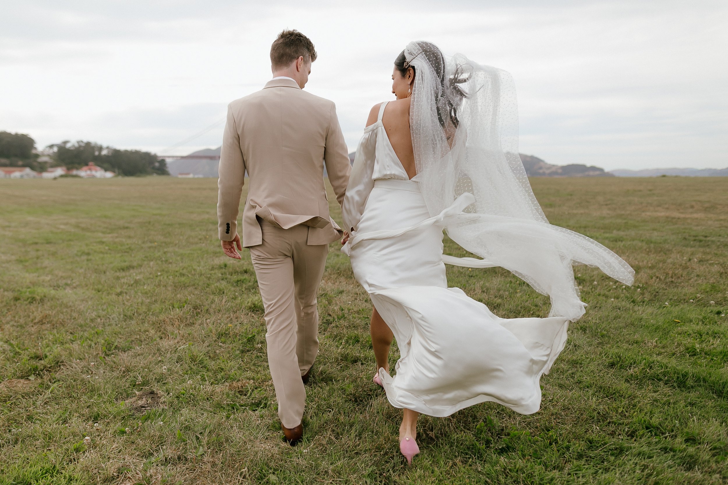 An intimate wedding in San Francisco, California