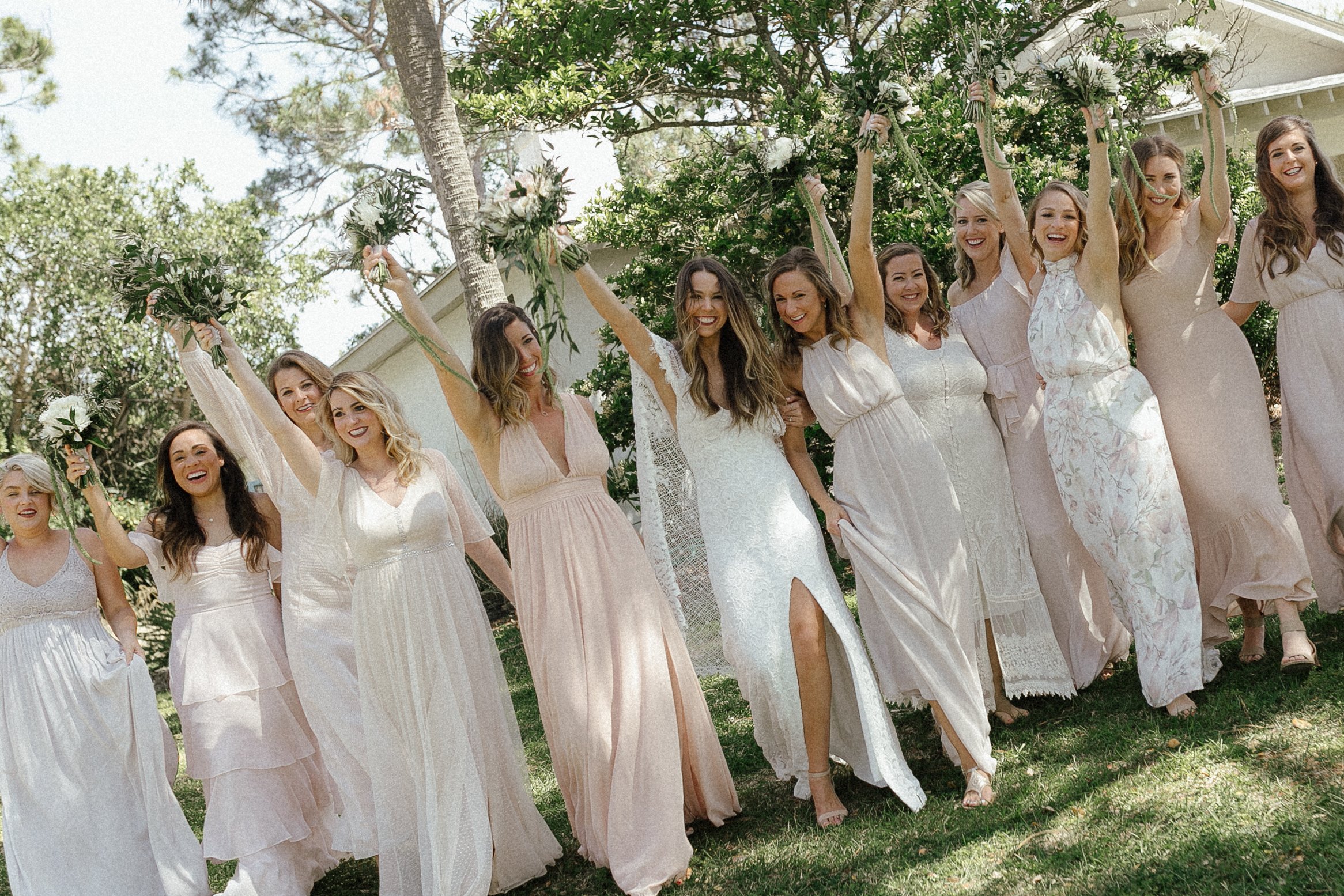A summer wedding in Tybee Island shot on film