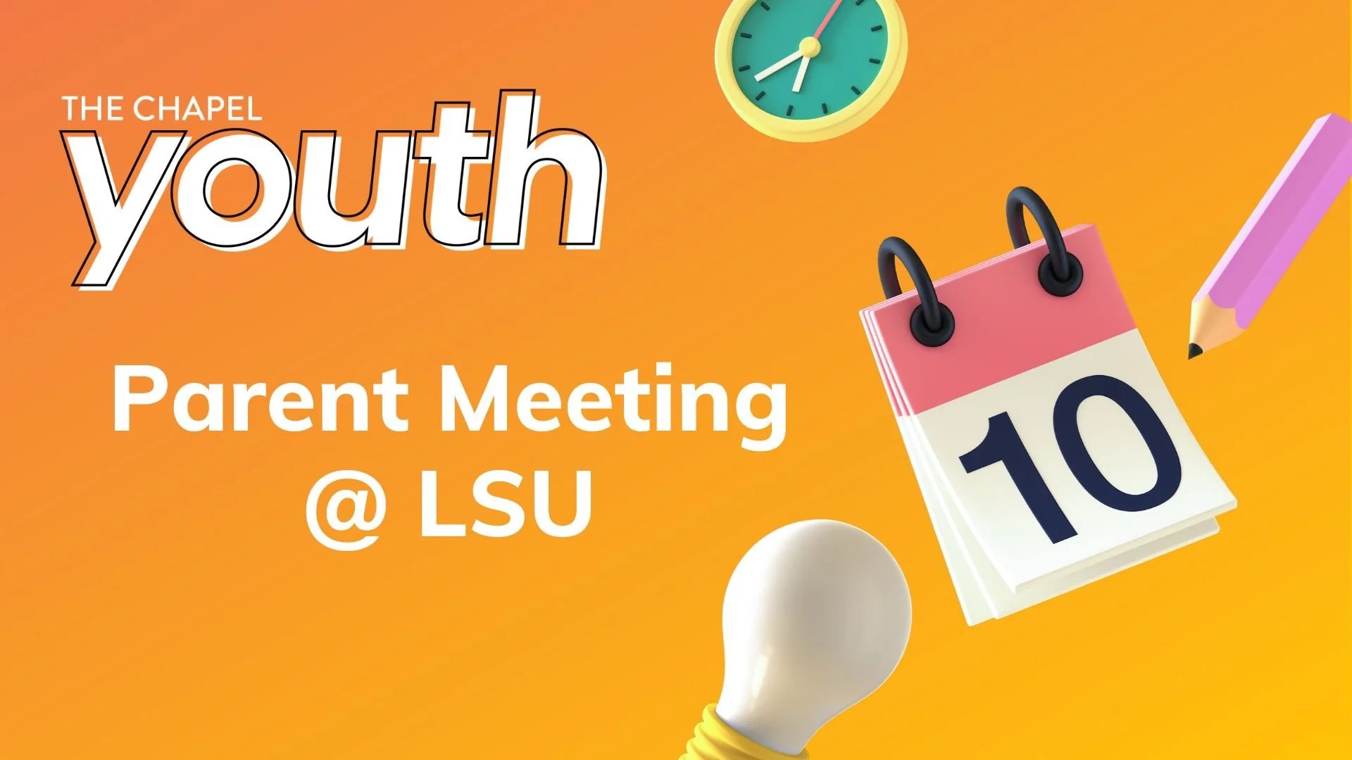 Youth Parent Meeting - LSU