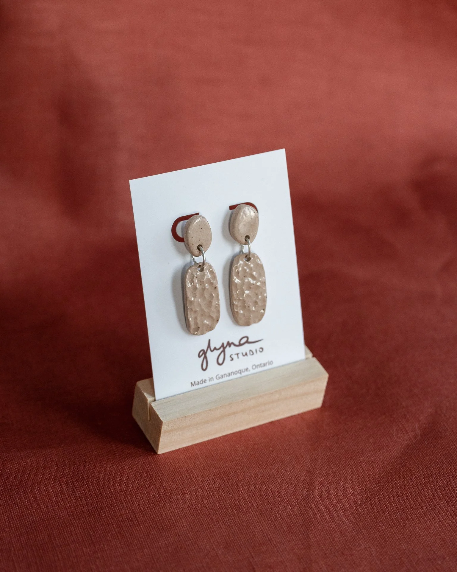 Drop Earrings — Elongated