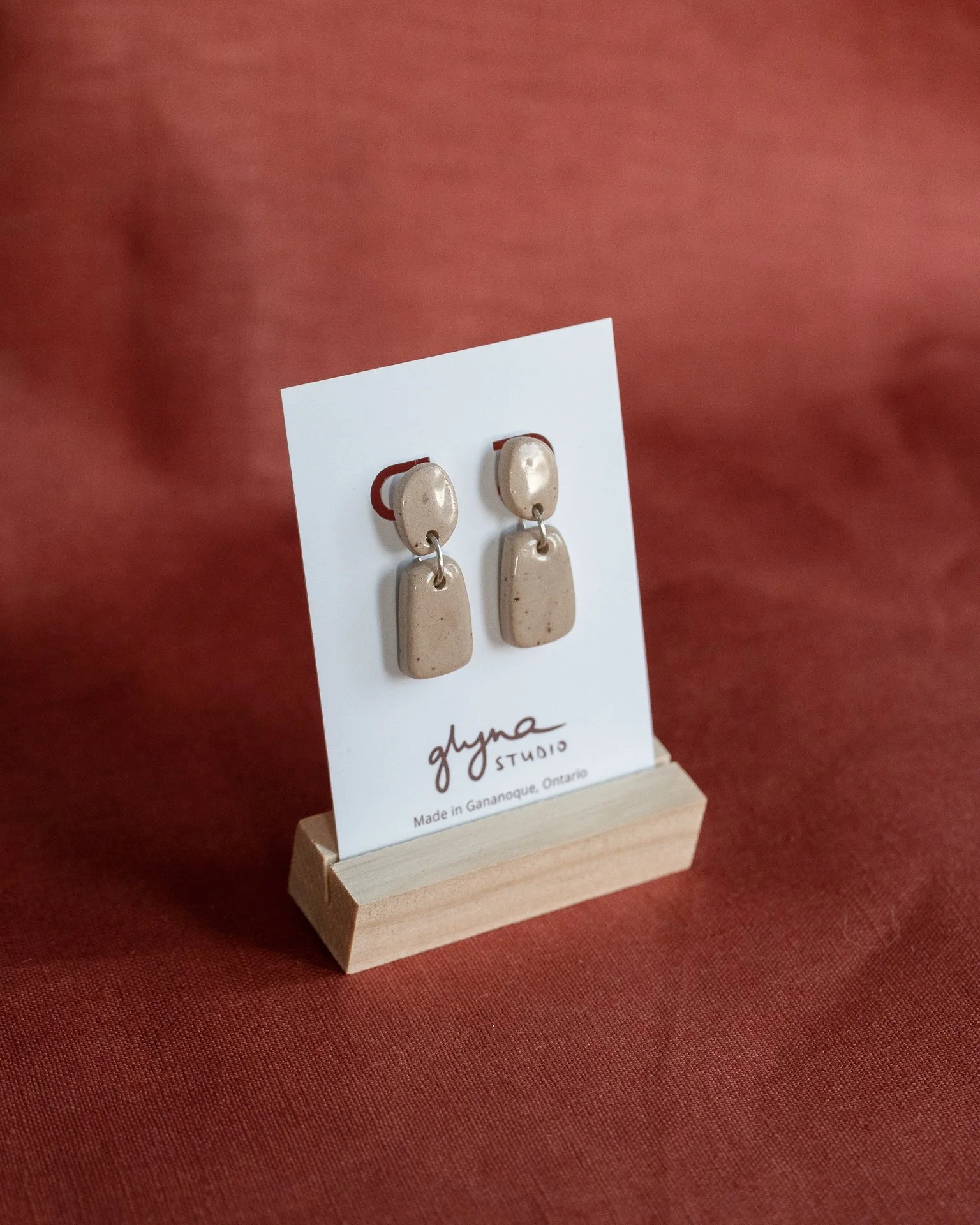 Drop Earrings — Elongated