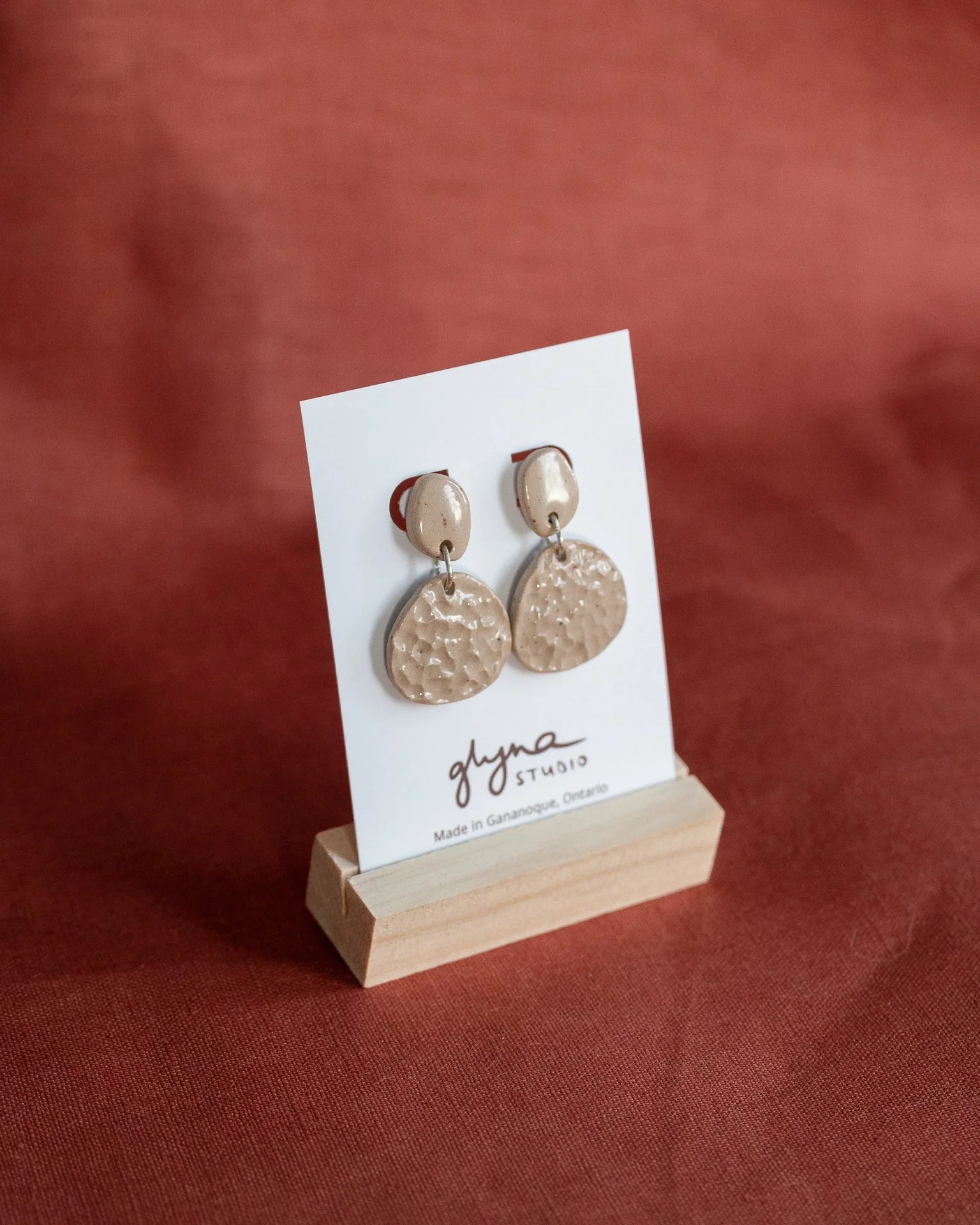 Drop Earrings — Organic