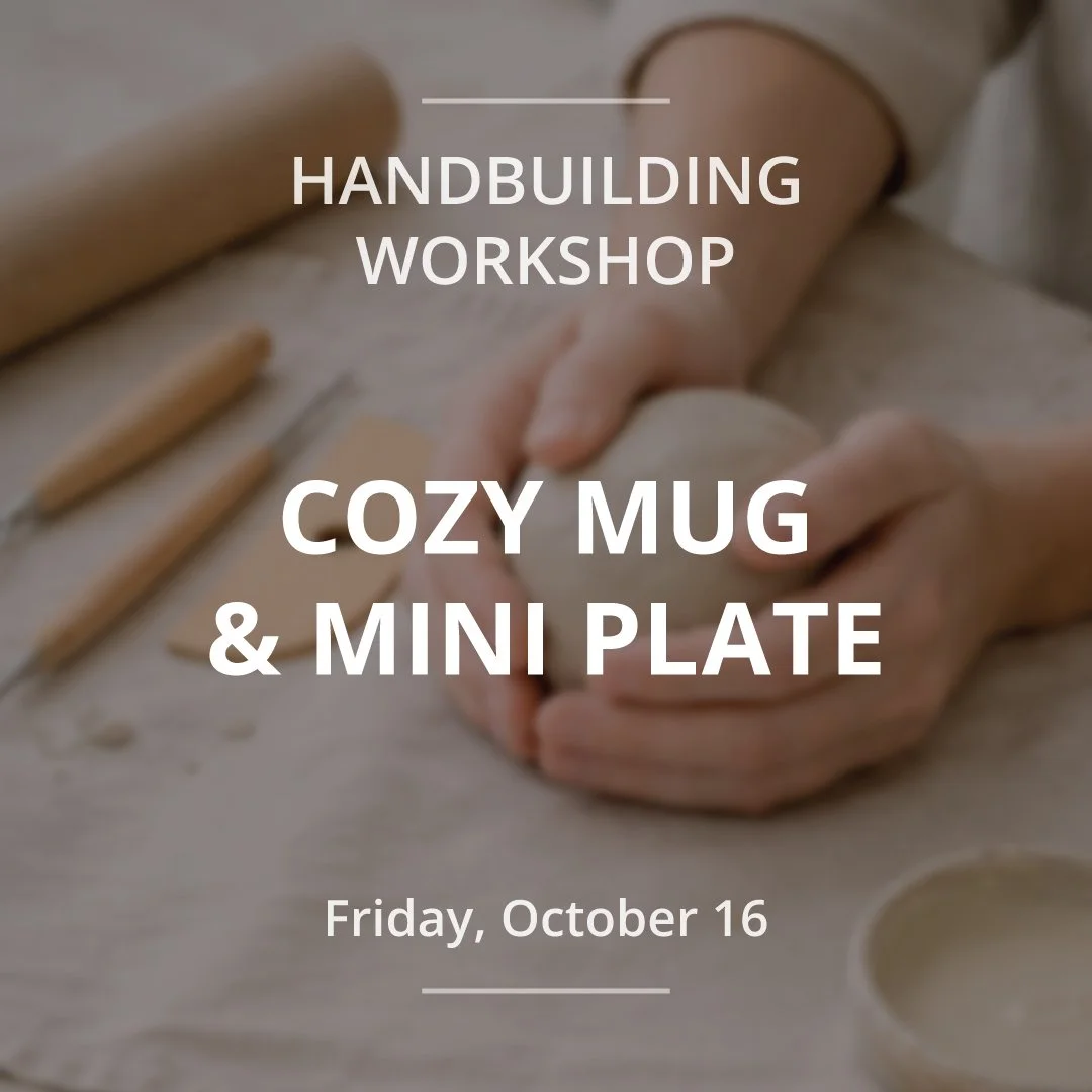 Cozy Mug & Mini Plate — Friday, October 16