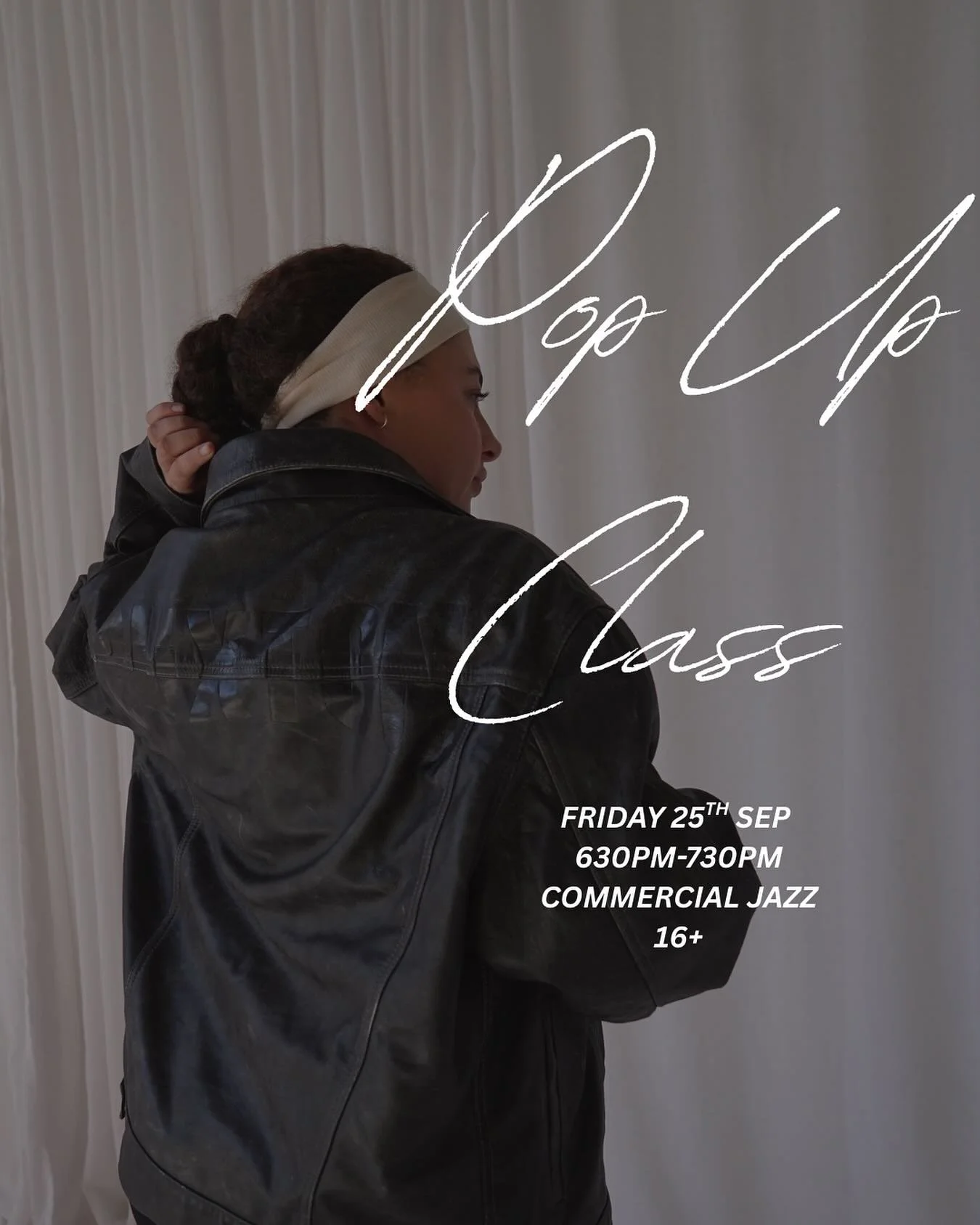 POP UP &mdash; adults commercial jazz class! 

&gt; beginner to advanced dancers 
&gt; 16+ 
&gt; $15 pay on arrival 
&gt; 118-120 Auburn St Wollongong 

DM TO BOOK - let&rsquo;s dance 💃